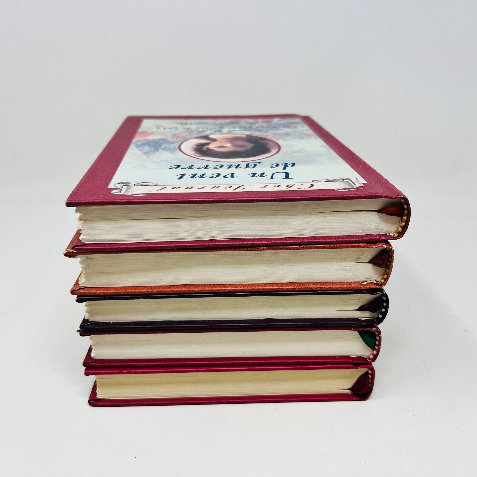 Lot de 5 Cher Journal Scholastic Vent de Guerre Pas sur la Neige Livres Français
