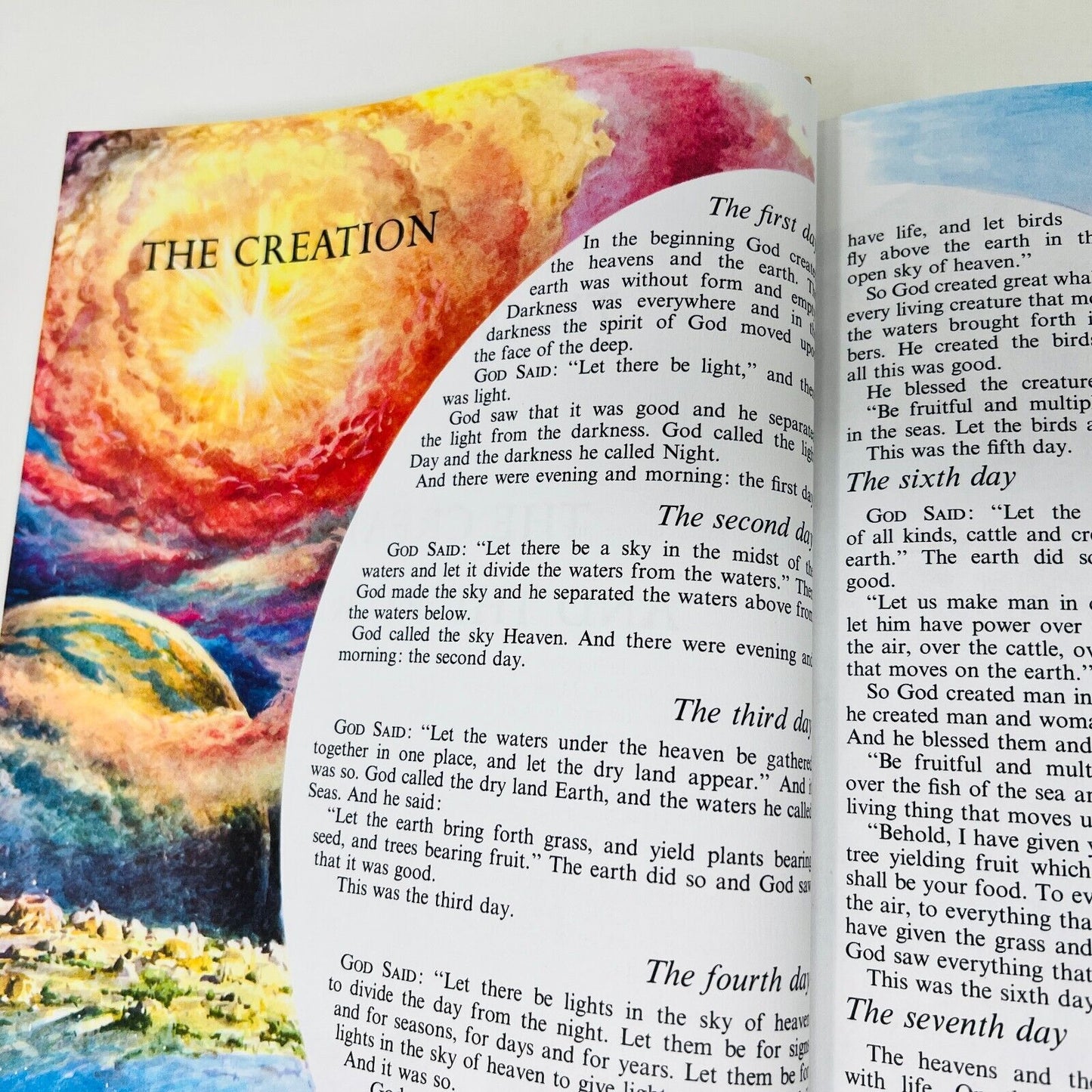The Children's Bible by Golden Books Hardcover Old/New Testament Color for Kids