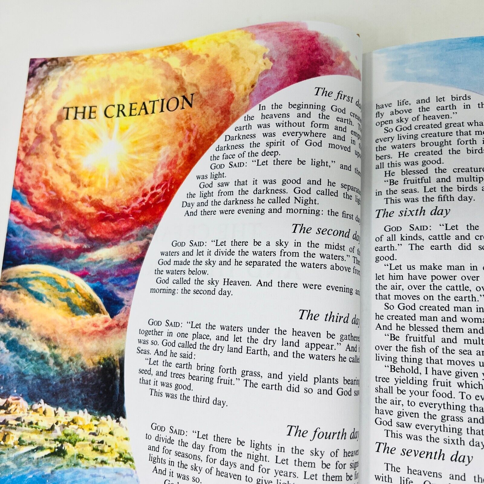 The Children's Bible by Golden Books Hardcover Old/New Testament Color for Kids