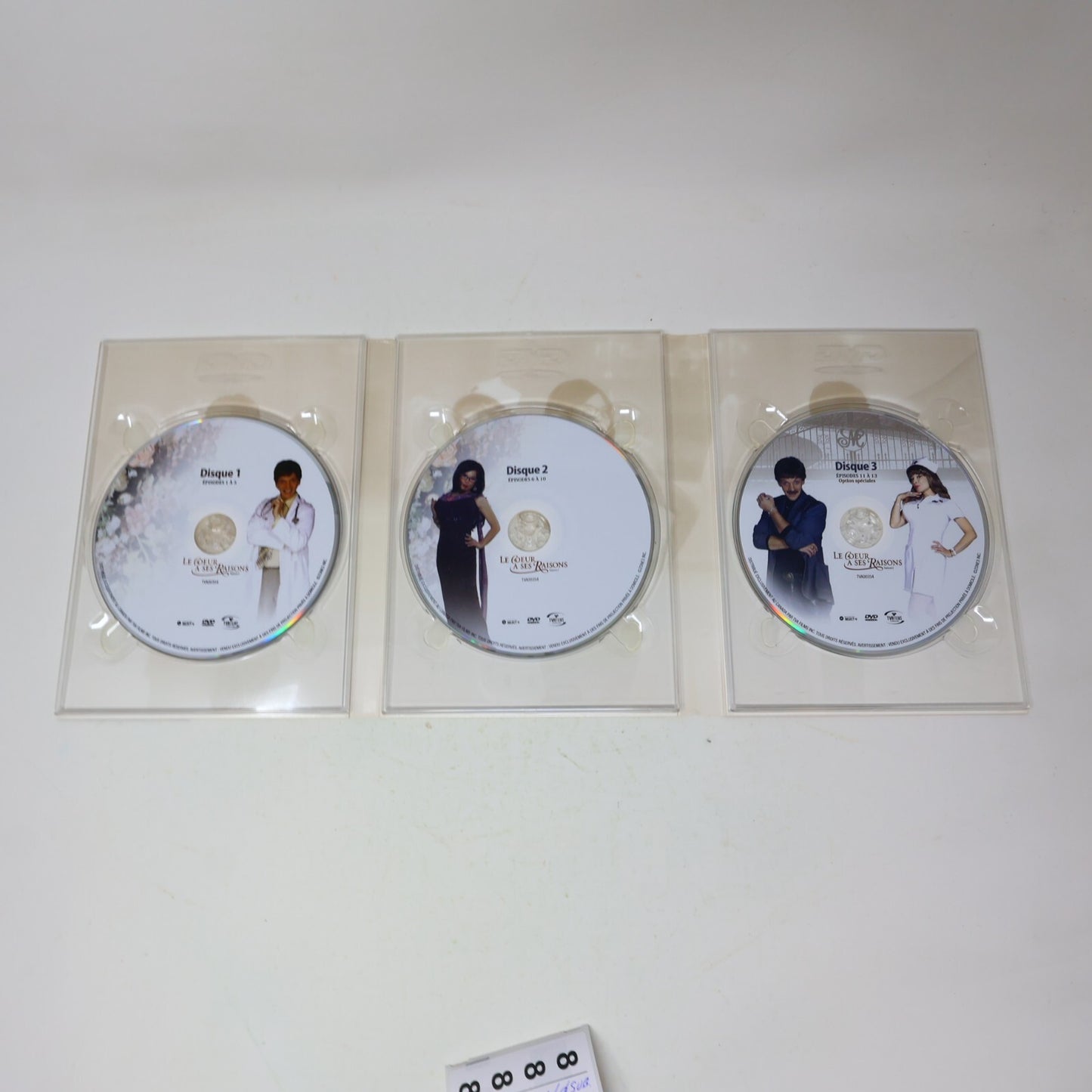 Le Coeur a Ses Raisons Saison 1 DVD Testé Marc Labrèche/Anne Dorval TV Québécois