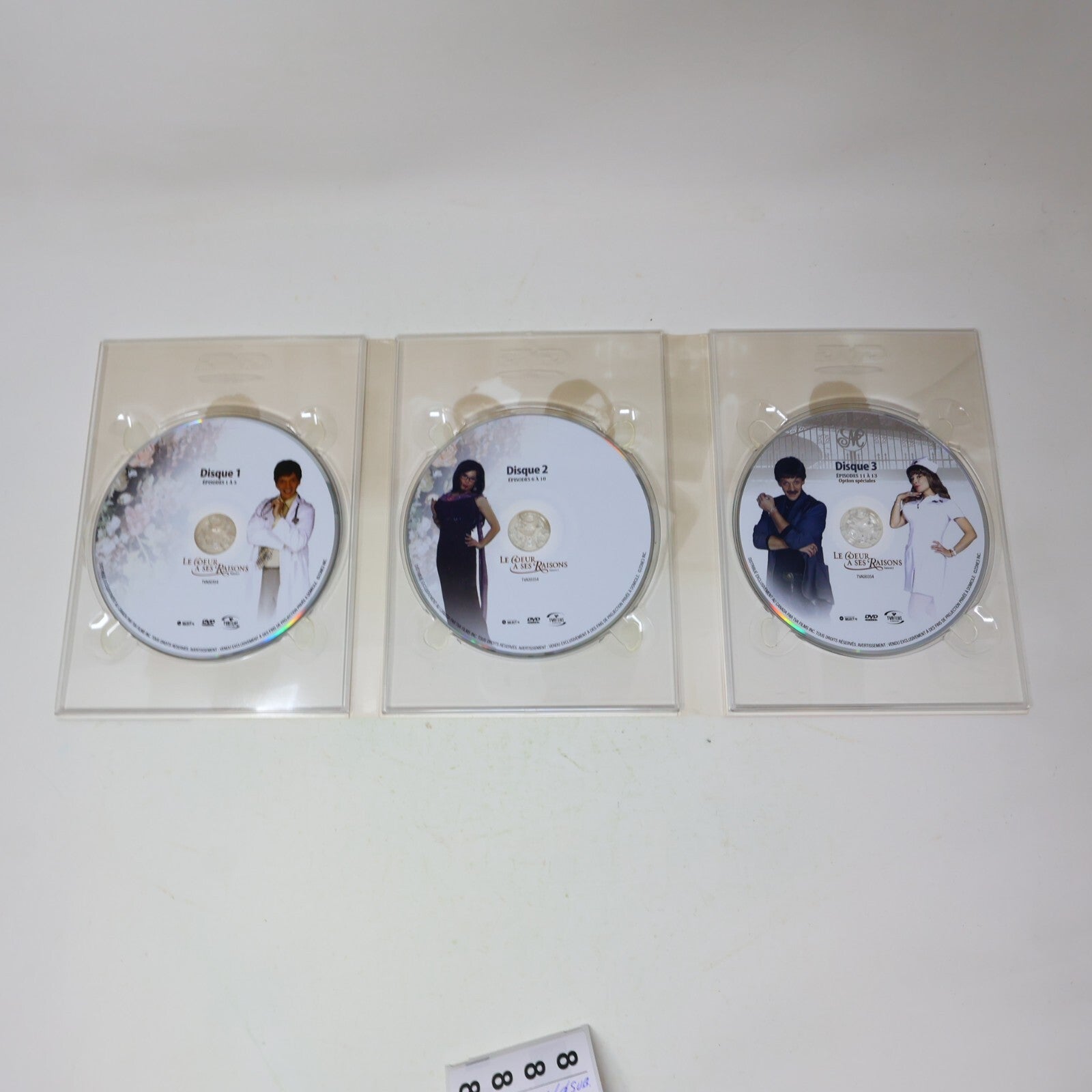 Le Coeur a Ses Raisons Saison 1 DVD Testé Marc Labrèche/Anne Dorval TV Québécois