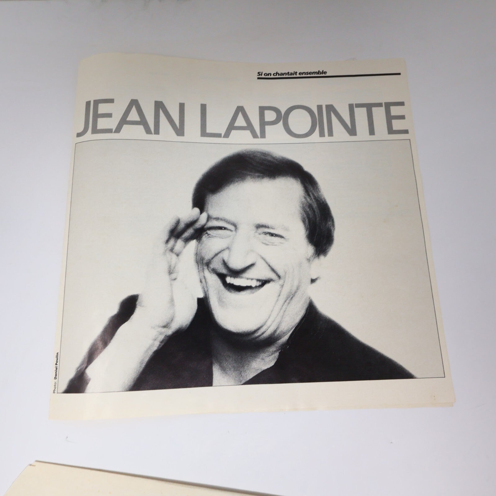 Jean Lapointe Lot 3 Disques Jongleur/Si On Chantait/Chante la ta Chanson Record