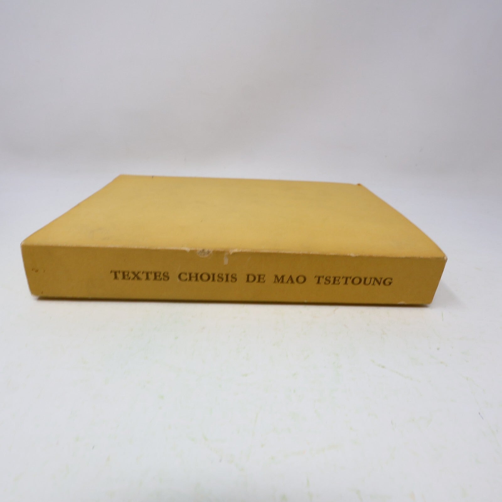 1972 Textes Choisis de Mao Tsetoung Politique Société Français Paperback Livre