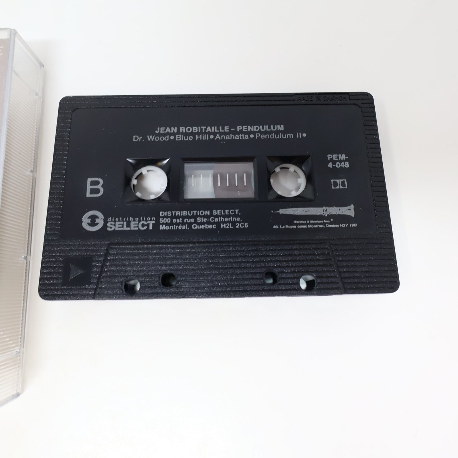 Jean Robitaille Lot 2 Cassettes Pendulum/Un Voyage en Couleur Electro/Jazz/Pop