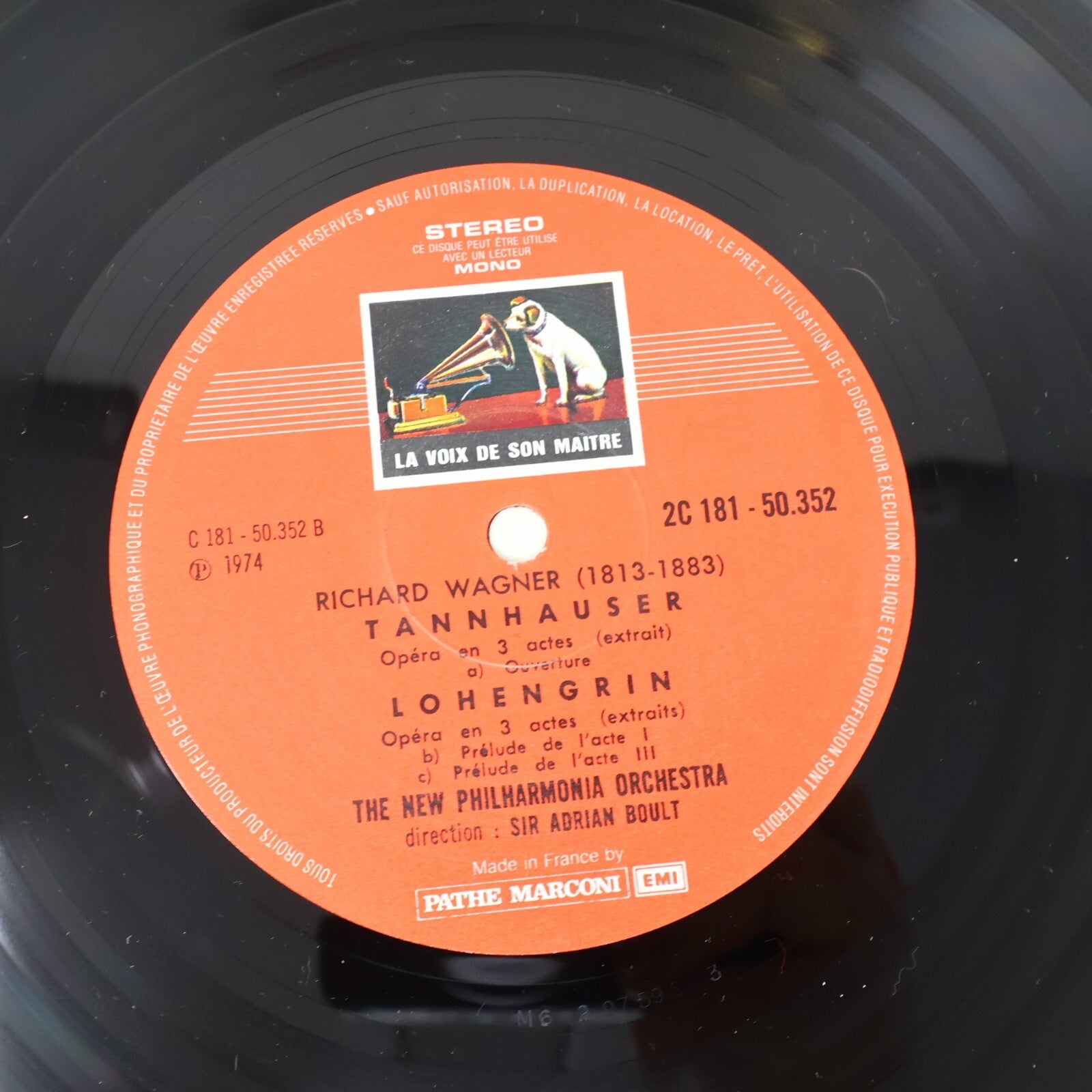 Adrian Boult Richard Wagner New Philharmonia / London 2x LP Record C 181-50352/3
