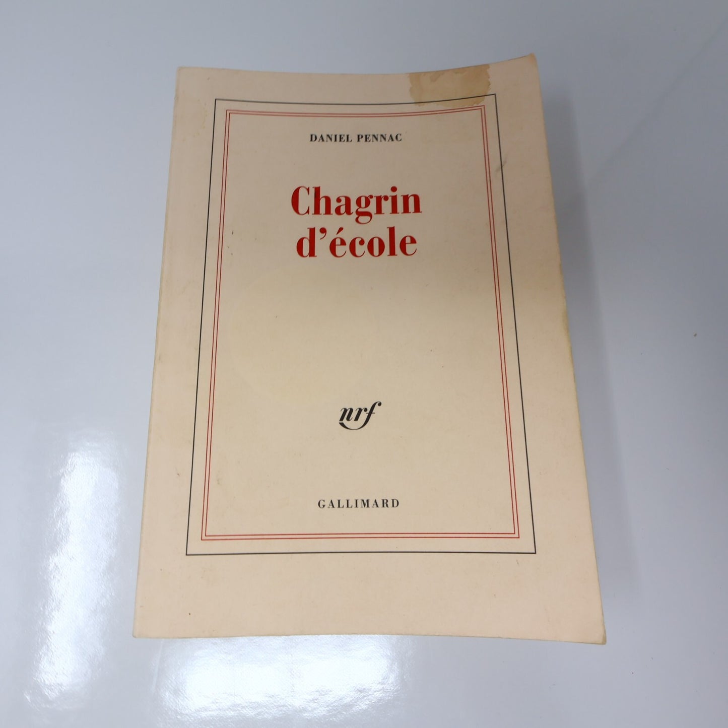 Daniel Pennac Lot 3 Livres Comme un Roman/Chagrin d'École/Au Bonheur des Ogres