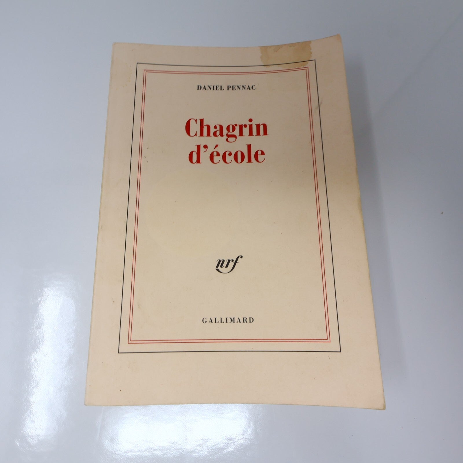 Daniel Pennac Lot 3 Livres Comme un Roman/Chagrin d'École/Au Bonheur des Ogres