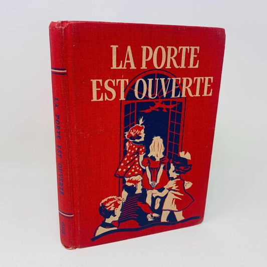 50's La Porte est Ouverte J'Apprends à Lire Premier Livre Cage Illustré Français