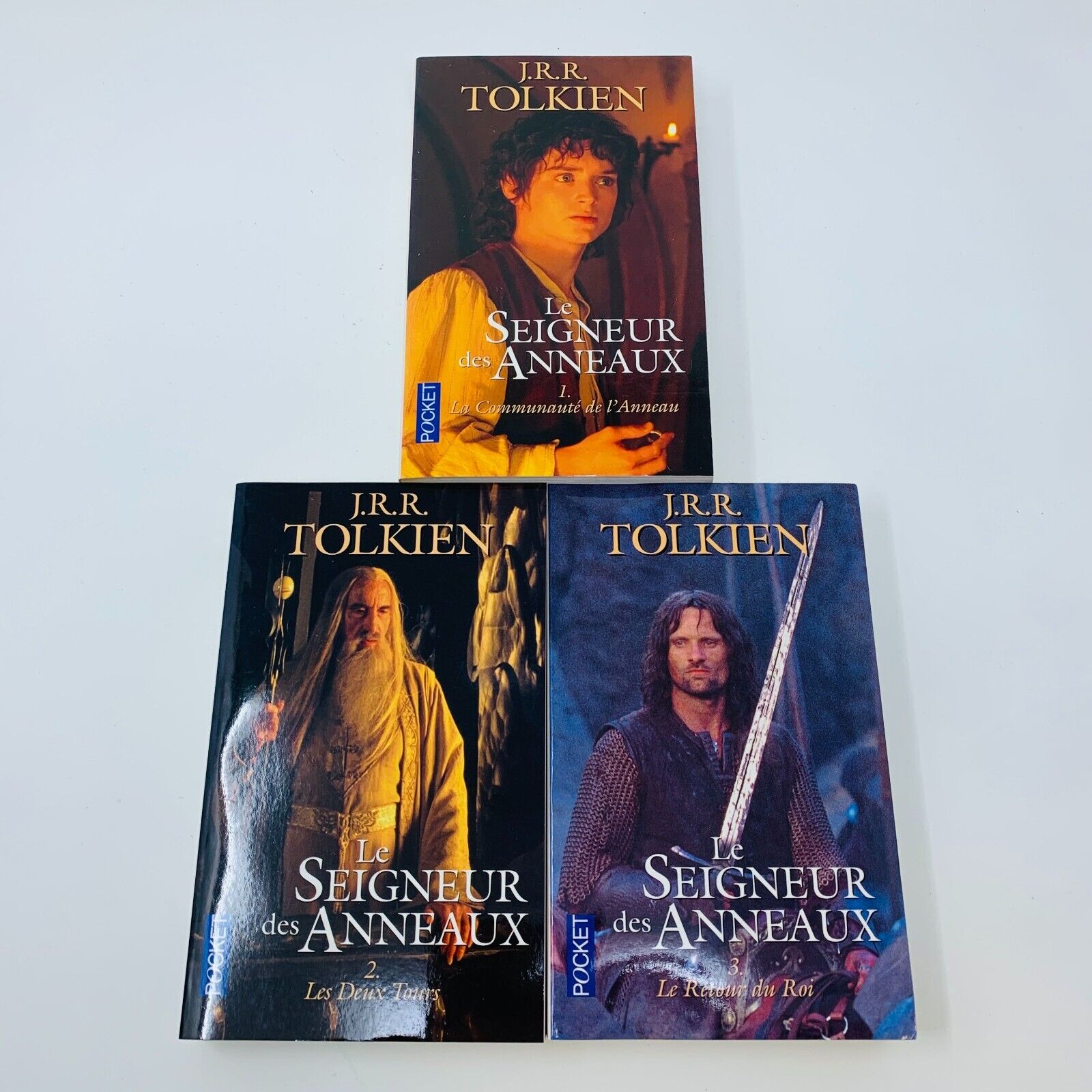 Coffret Le Seigneur des Anneaux Pocket J.R.R. Tolkien French Série Complète 2002