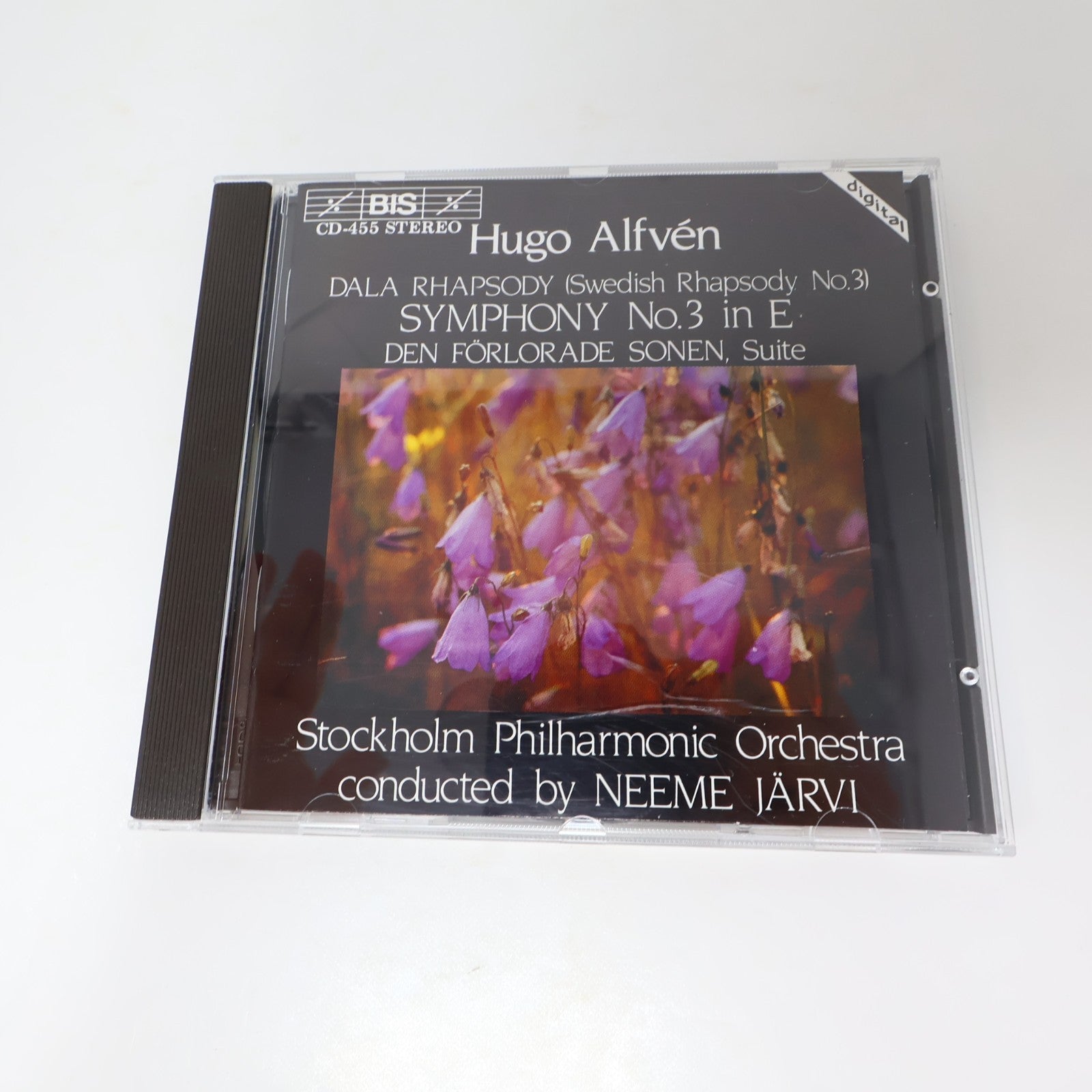 Hugo Alfvén 3 CD Lot Symphony 1-2-3 Stockholm Philharmonic Orchestra/Neeme Järvi
