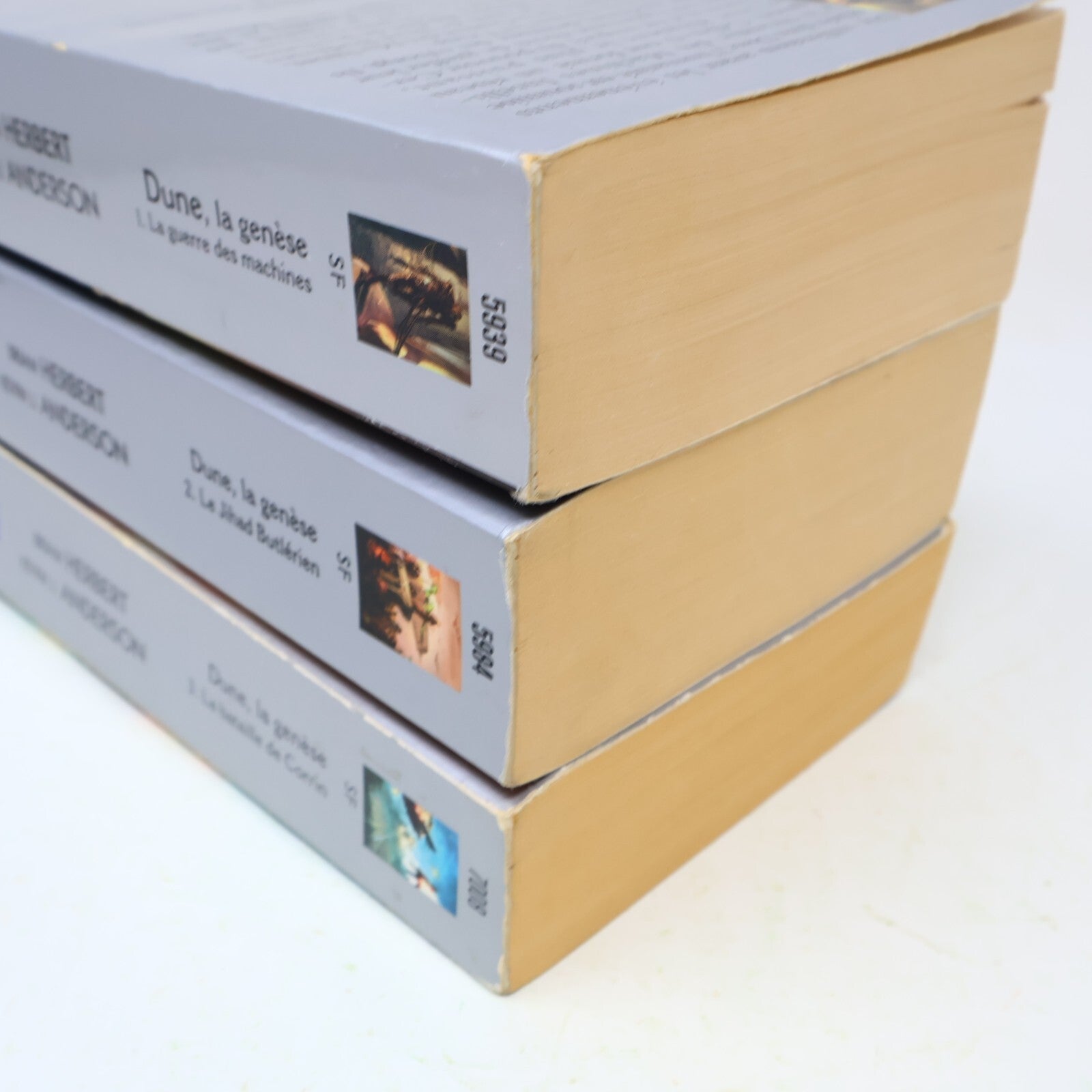 Dune la Genèse #1-3 Série Complète Lot 3 Livres Brian Herbert/Kevin J. Anderson
