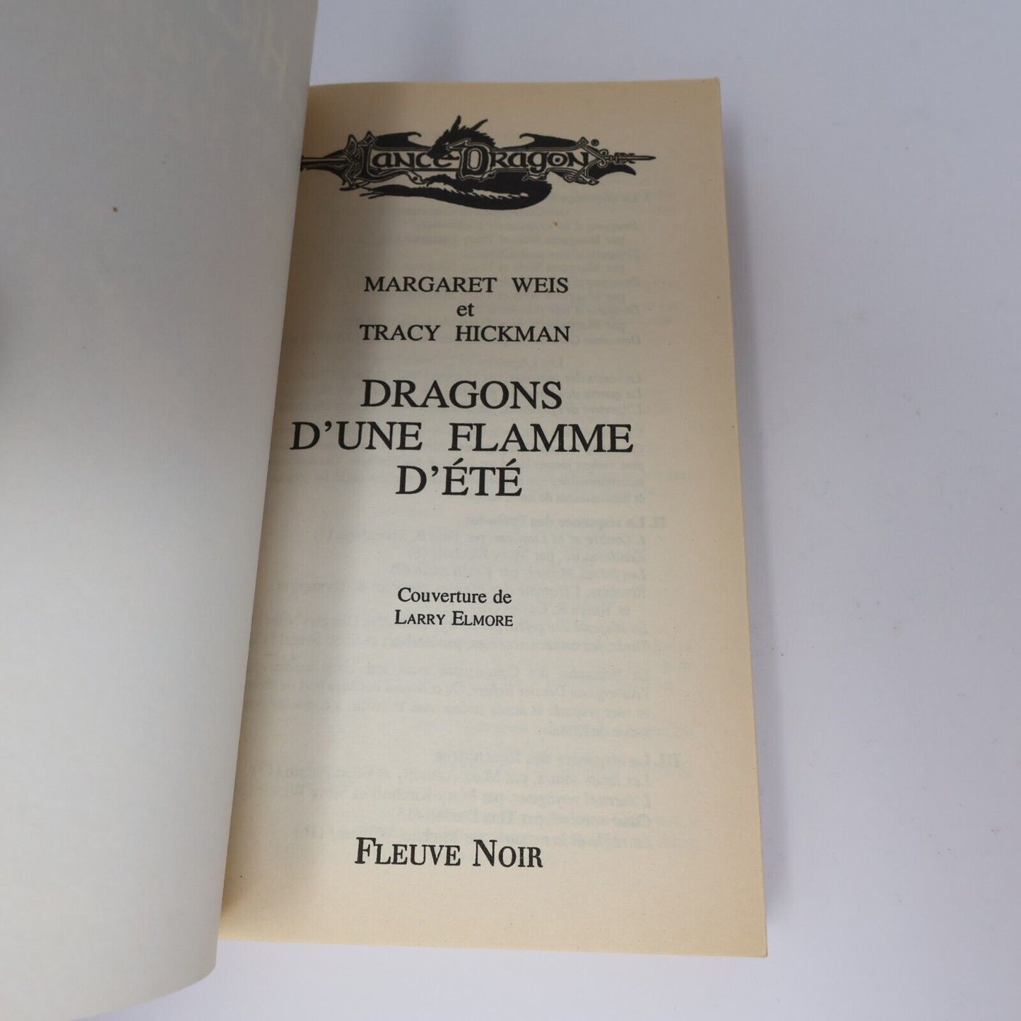 2004 LanceDragon #42 Dragons d'une Flamme d'Été Les Nouvelles Chroniques Fantasy