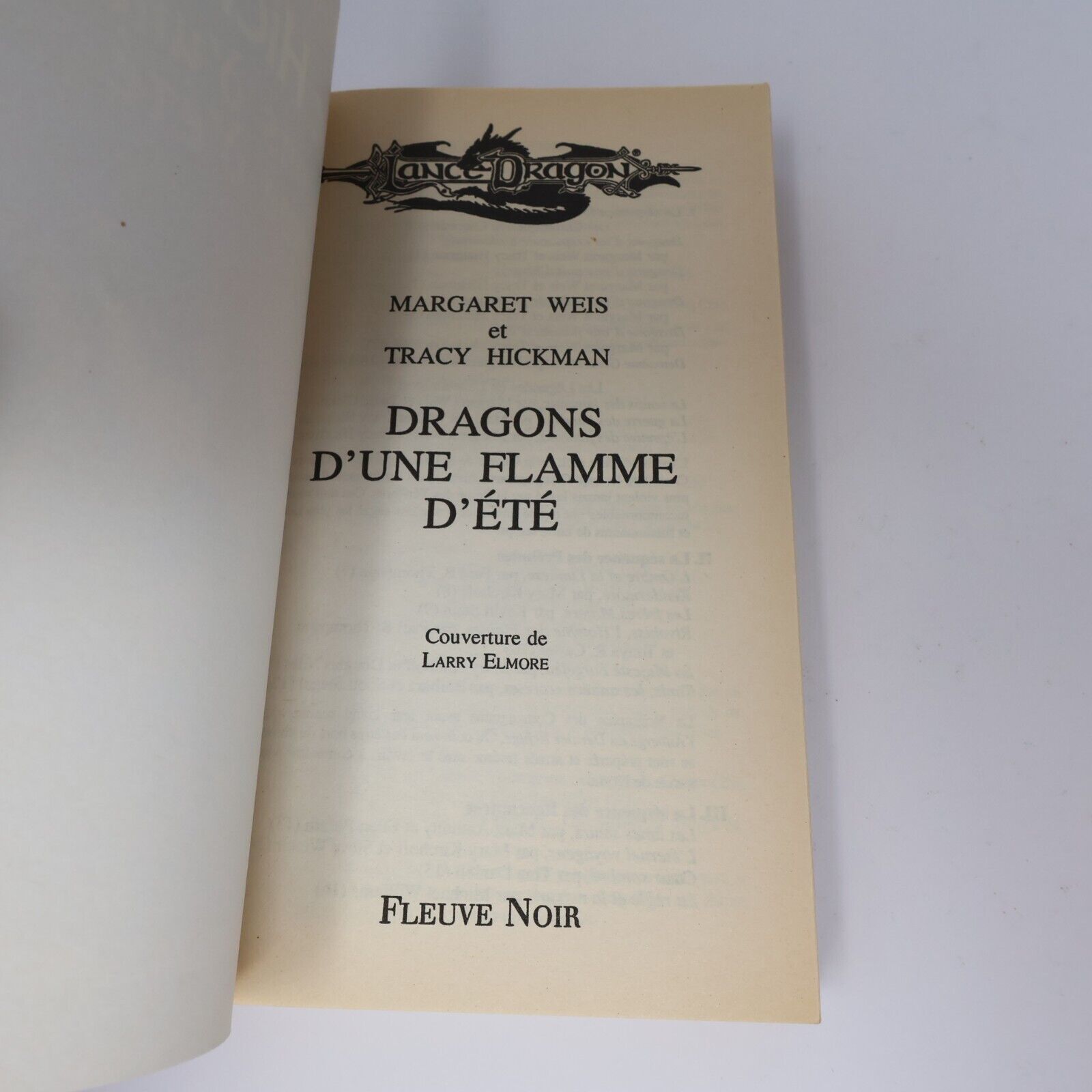 2004 LanceDragon #42 Dragons d'une Flamme d'Été Les Nouvelles Chroniques Fantasy