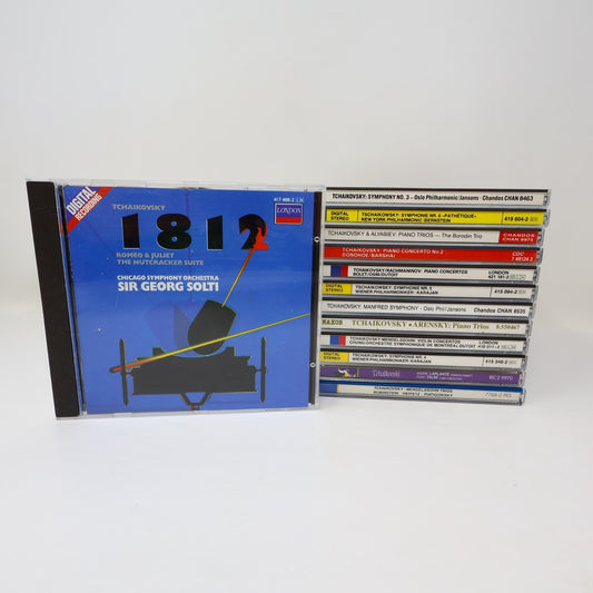 Tchaikovsky 13 CD Lot Sir Georg Solti/Charles Dutoit/Kyung Wha Chung/Jansons