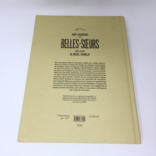2014 Ainsi Cuisinaient les Belles-Soeurs dans l'Univers de Michel Tremblay HC