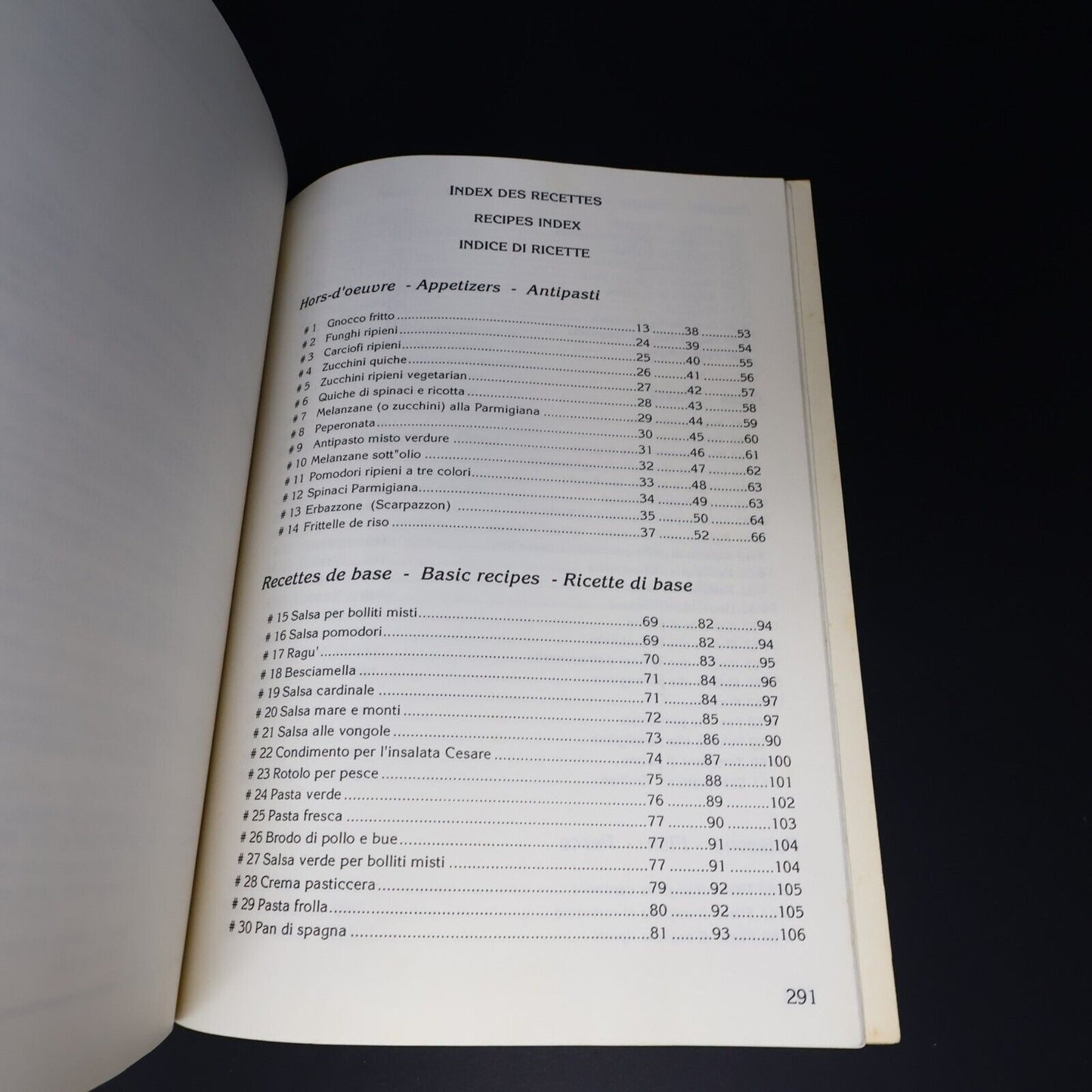 1990 Mamma Wanda Cuisine Italienne Recettes Authentiques de Wanda Calcagni Livre