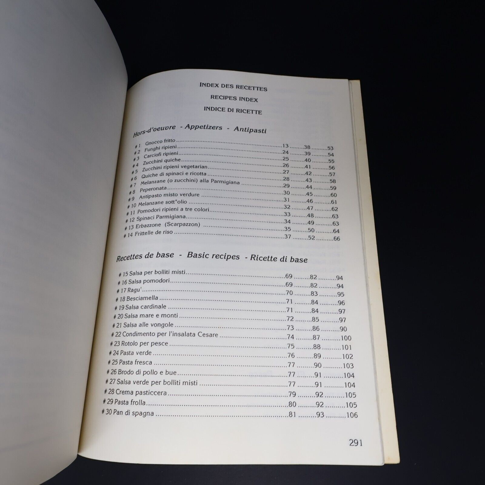 1990 Mamma Wanda Cuisine Italienne Recettes Authentiques de Wanda Calcagni Livre