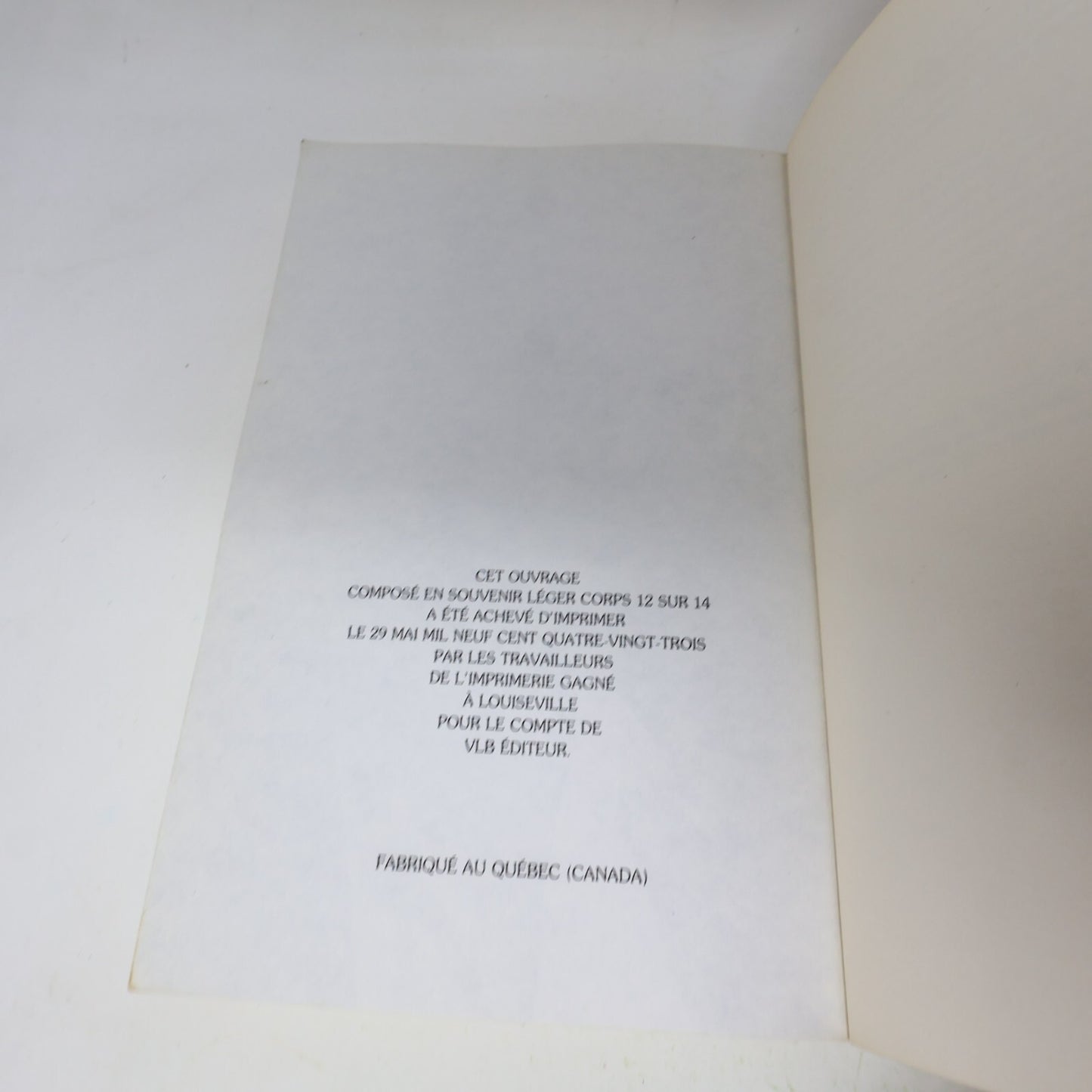 1983 Désobéir Claude Charron Vlb Biographie Politique Québec Français Livre 80s