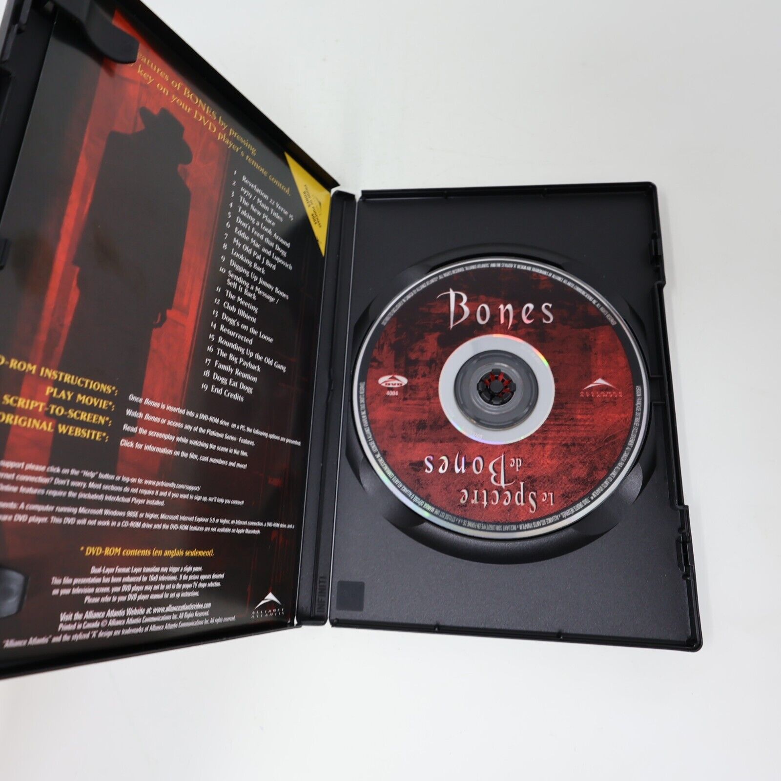 Bones / Le Spectre de Bones DVD NTSC Region 1 Tested Snoop Dogg English/Français