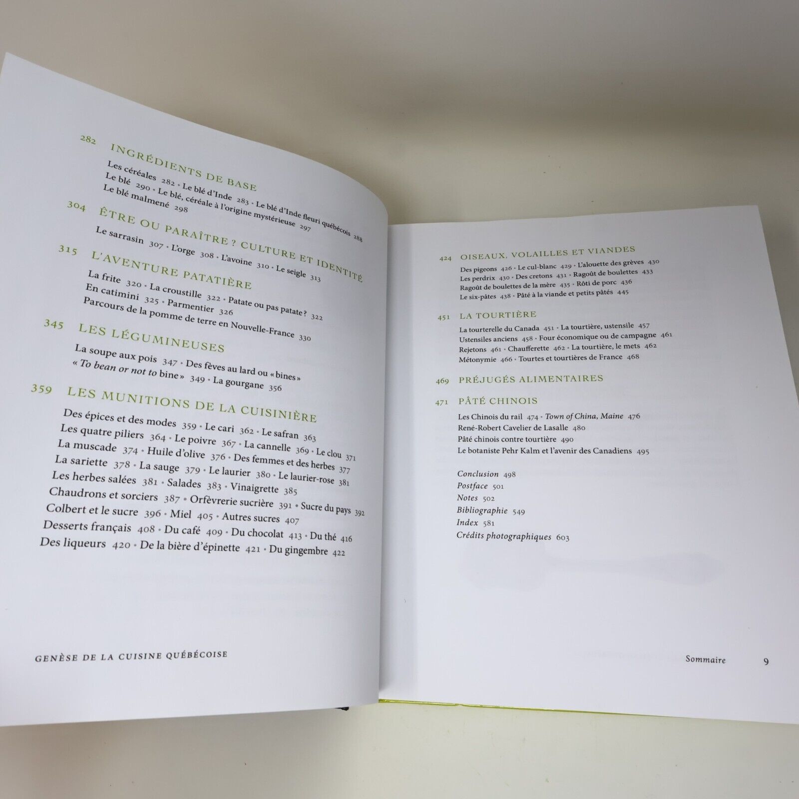 2011 Genèse de la Cuisine Québécoise à Travers ses Histoires Fides Français HC