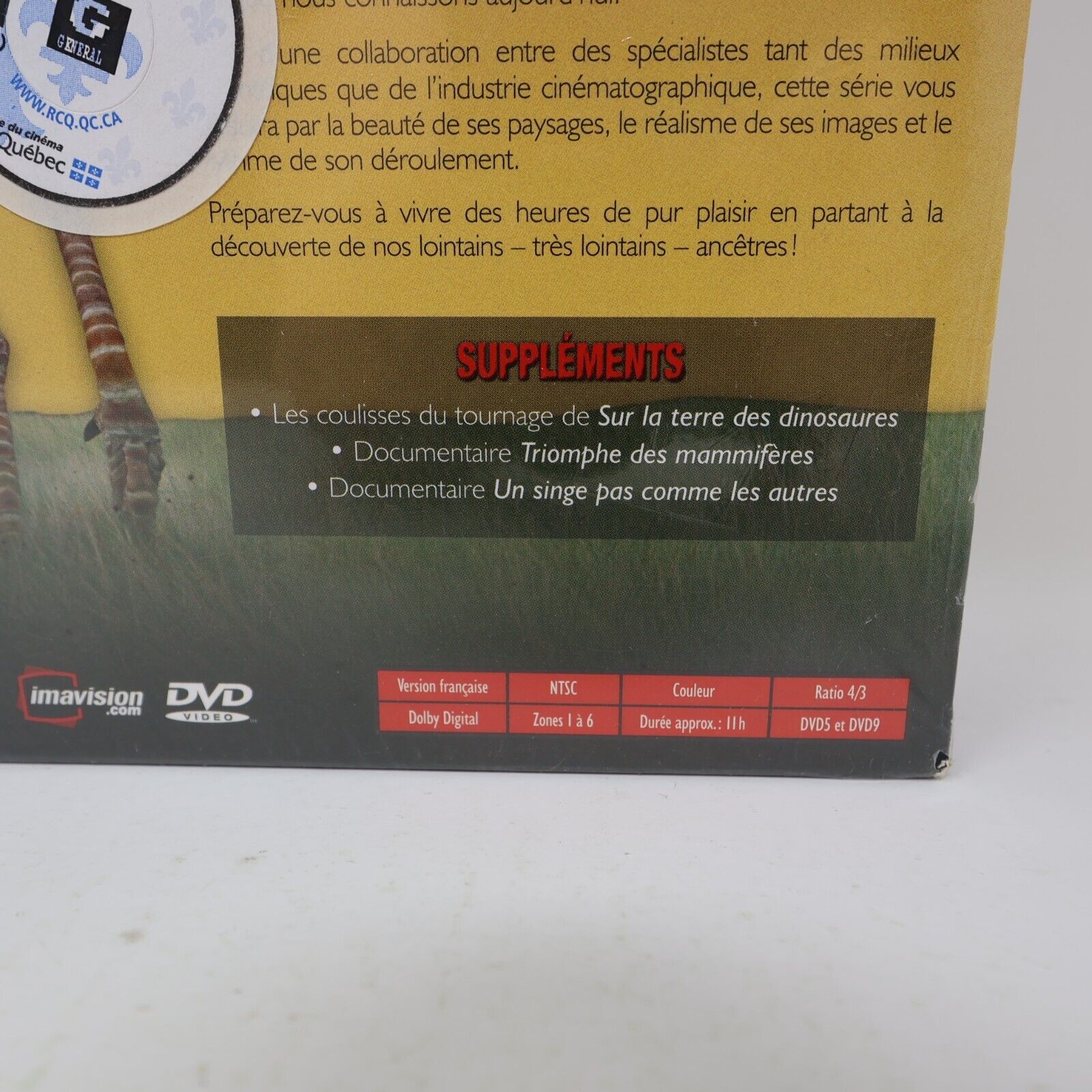 Sur La Terre Des Dinosaures La Collection Complète DVD NTSC Français Scellé