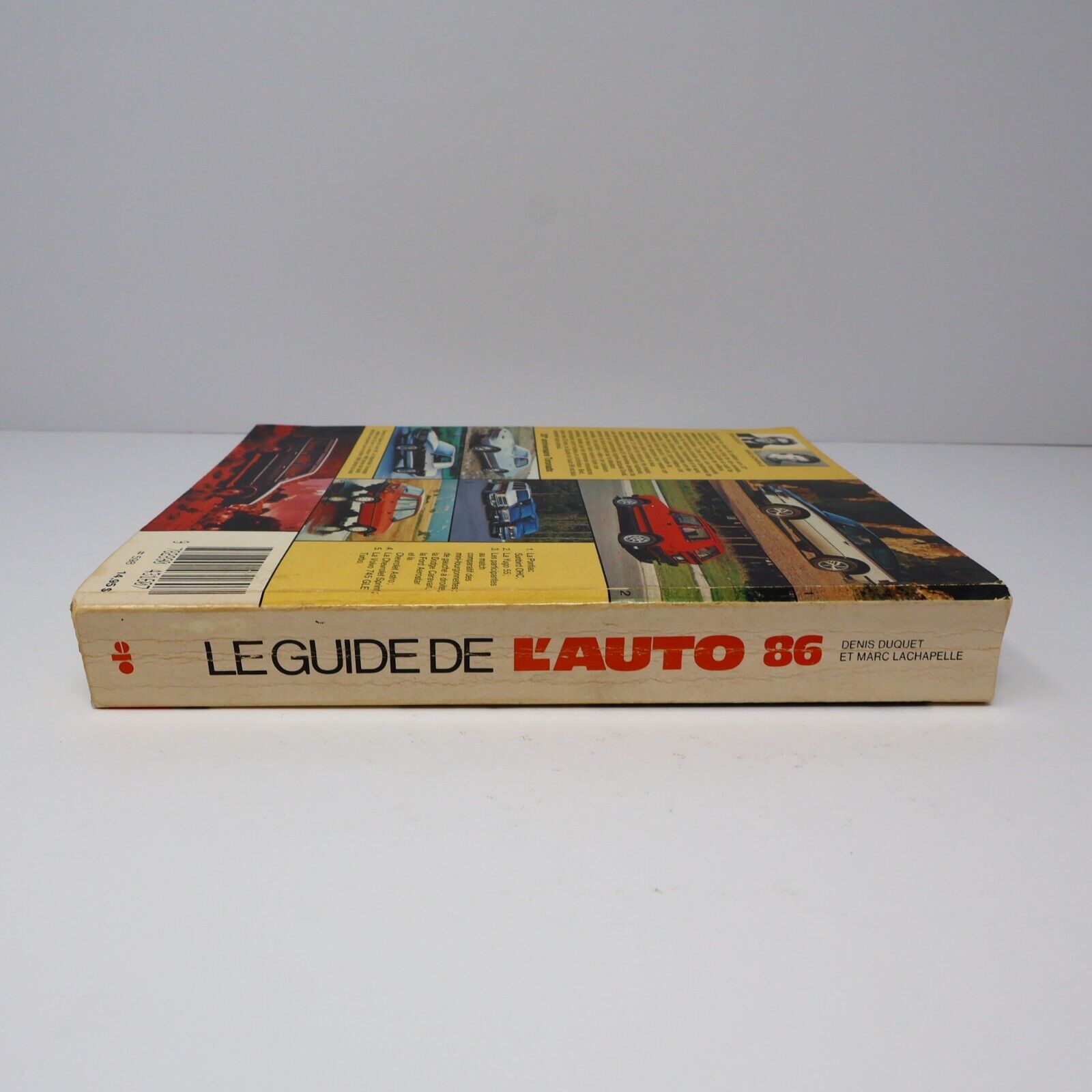 1985 Le Guide de l'Auto 86 1986 Duquet/Lachapelle/Duval Transports La Presse PB