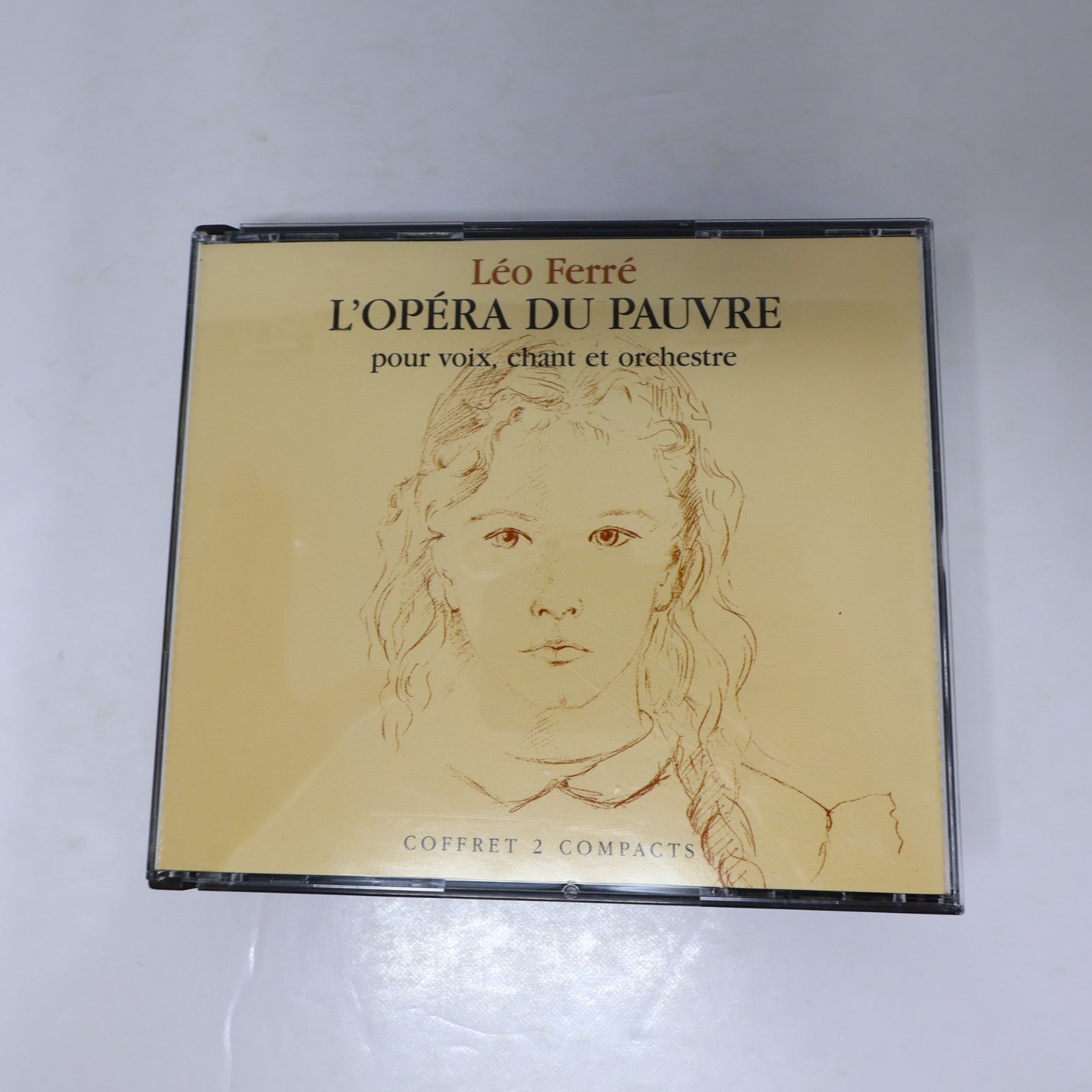 Léo Ferré Lot 4 CD Avec Le Temps/Au Théâtre Des Champs-Élysées/L'Opéra du Pauvre