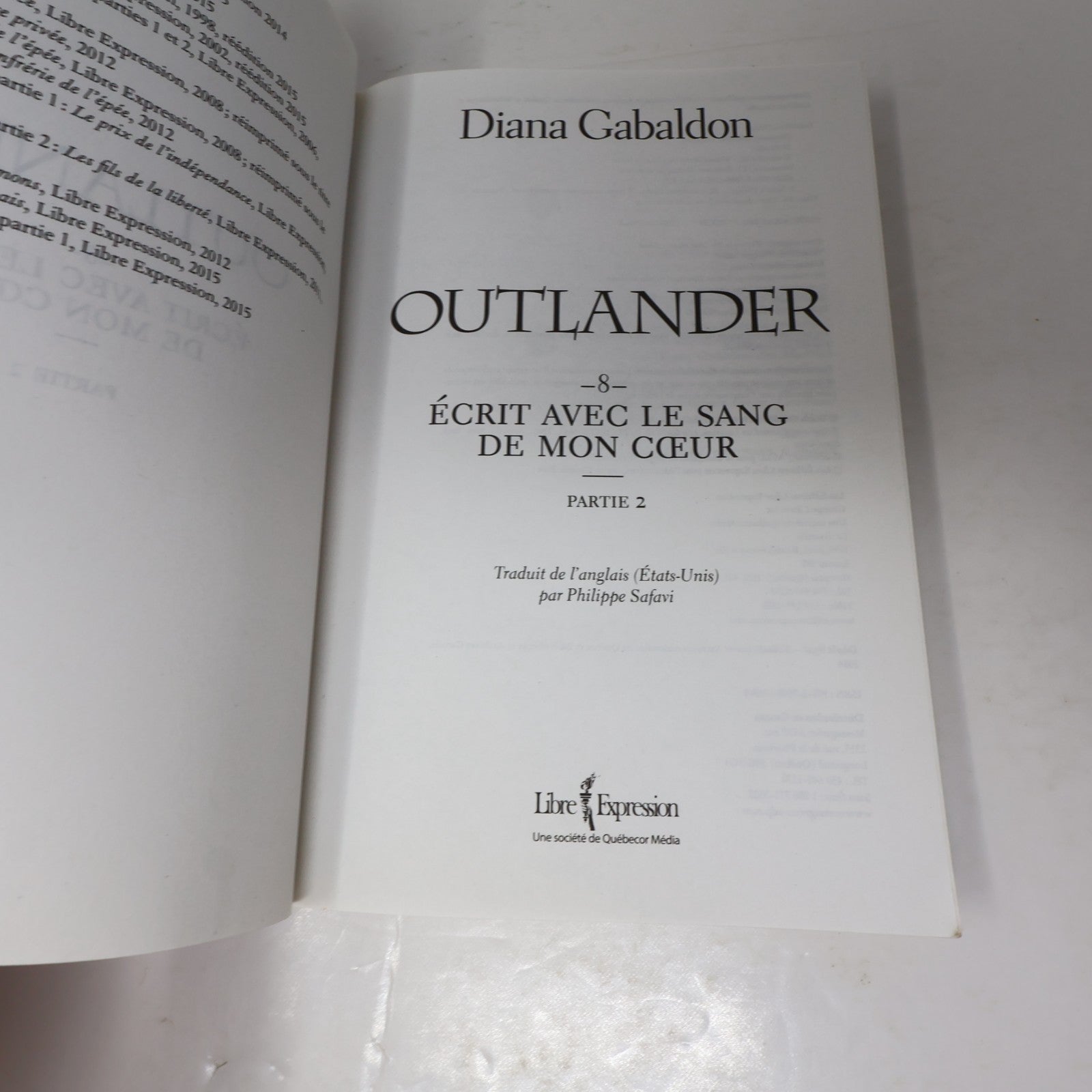 Le Chardon et le Tartan #1-8 Outlander Lot 11 Livres Diana Gabaldon Le Talisman
