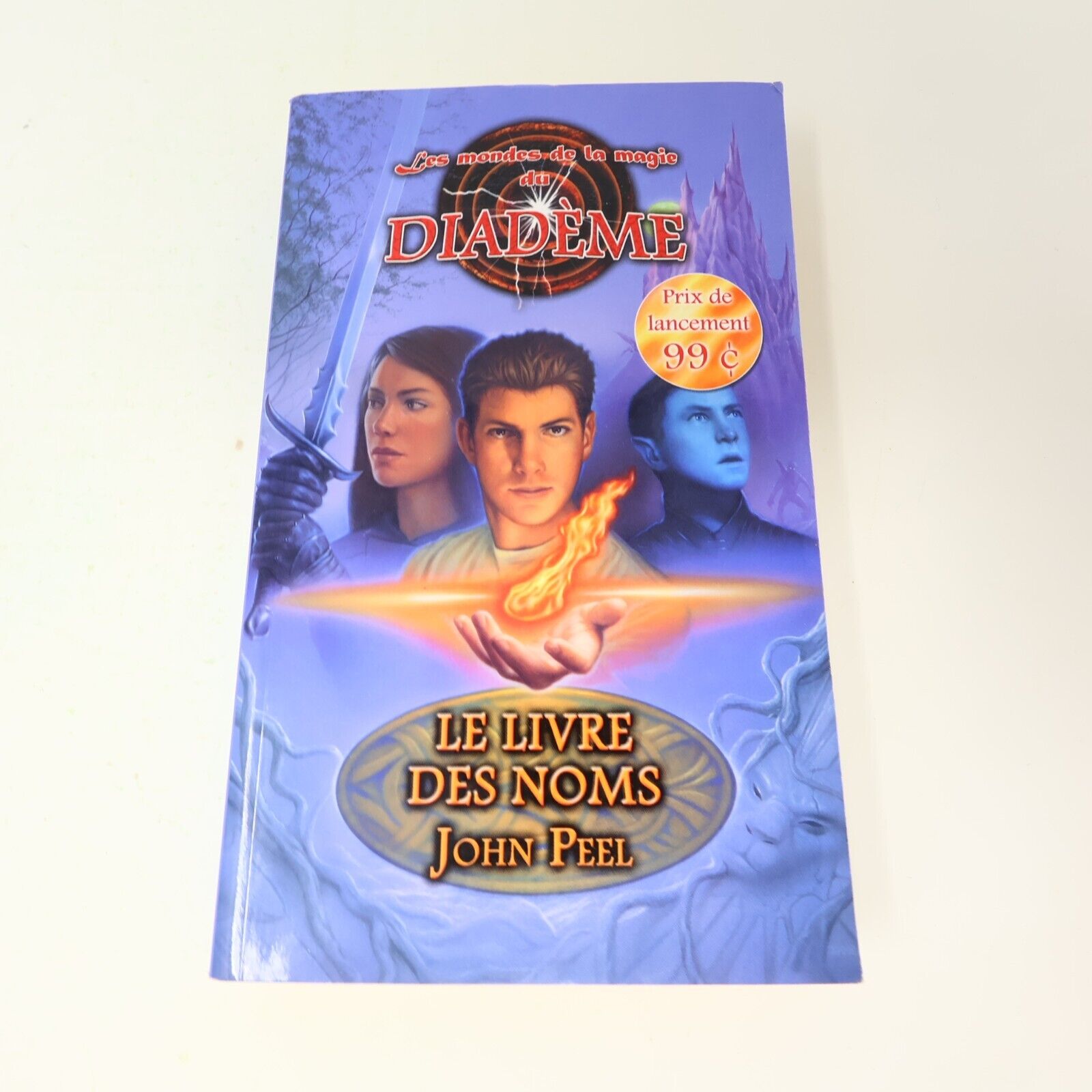 Lot 10 Livres Les Mondes de la Magie du Diadème #1-10 de John Peel Ada Français