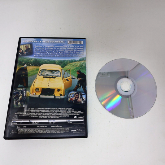 Les Visiteurs DVD NTSC Région 1 Testé Jean Reno/Christian Clavier Voyage Temps