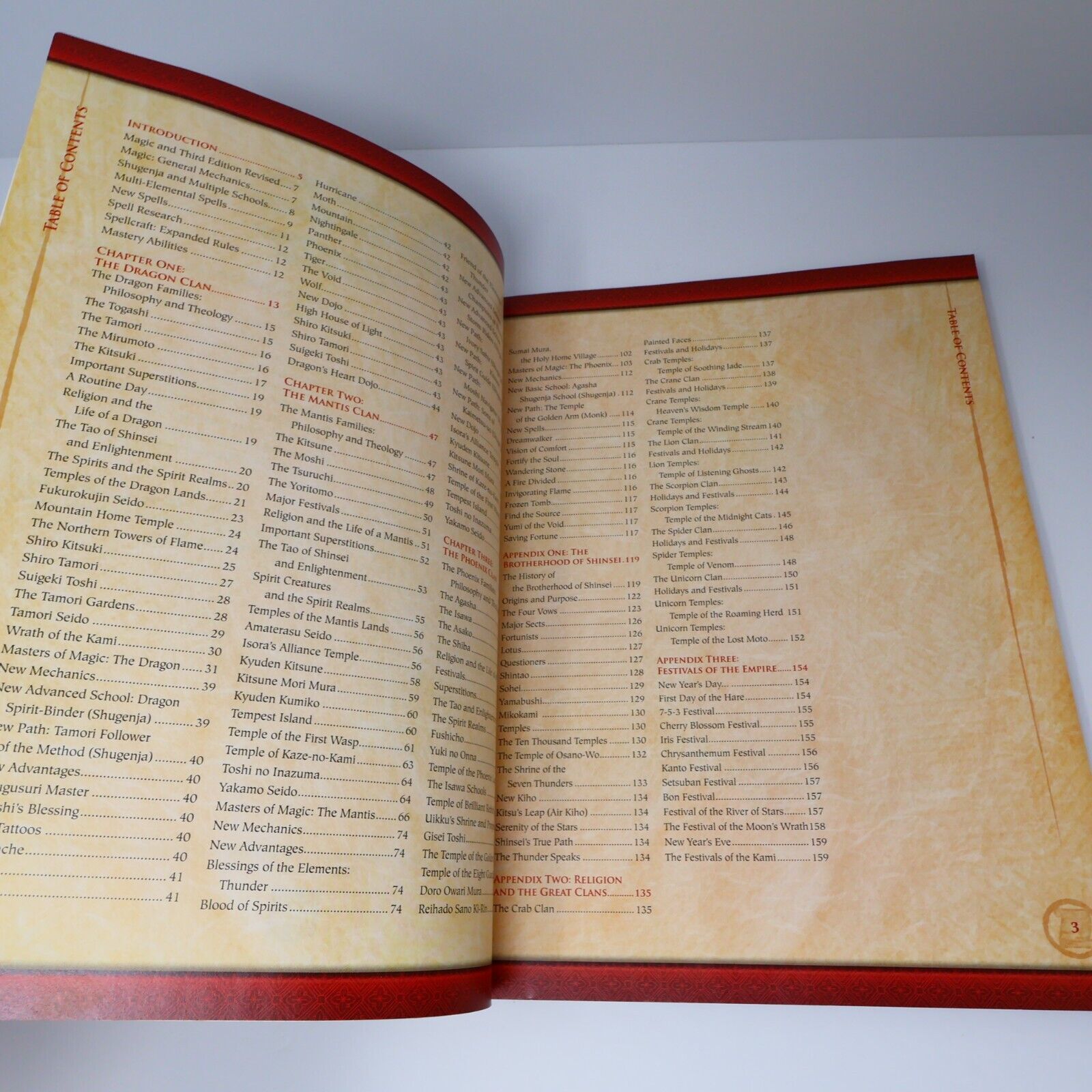 2009 Legend of the Five Rings Masters of Magic L5R by AEG Fantasy RPG Book PB