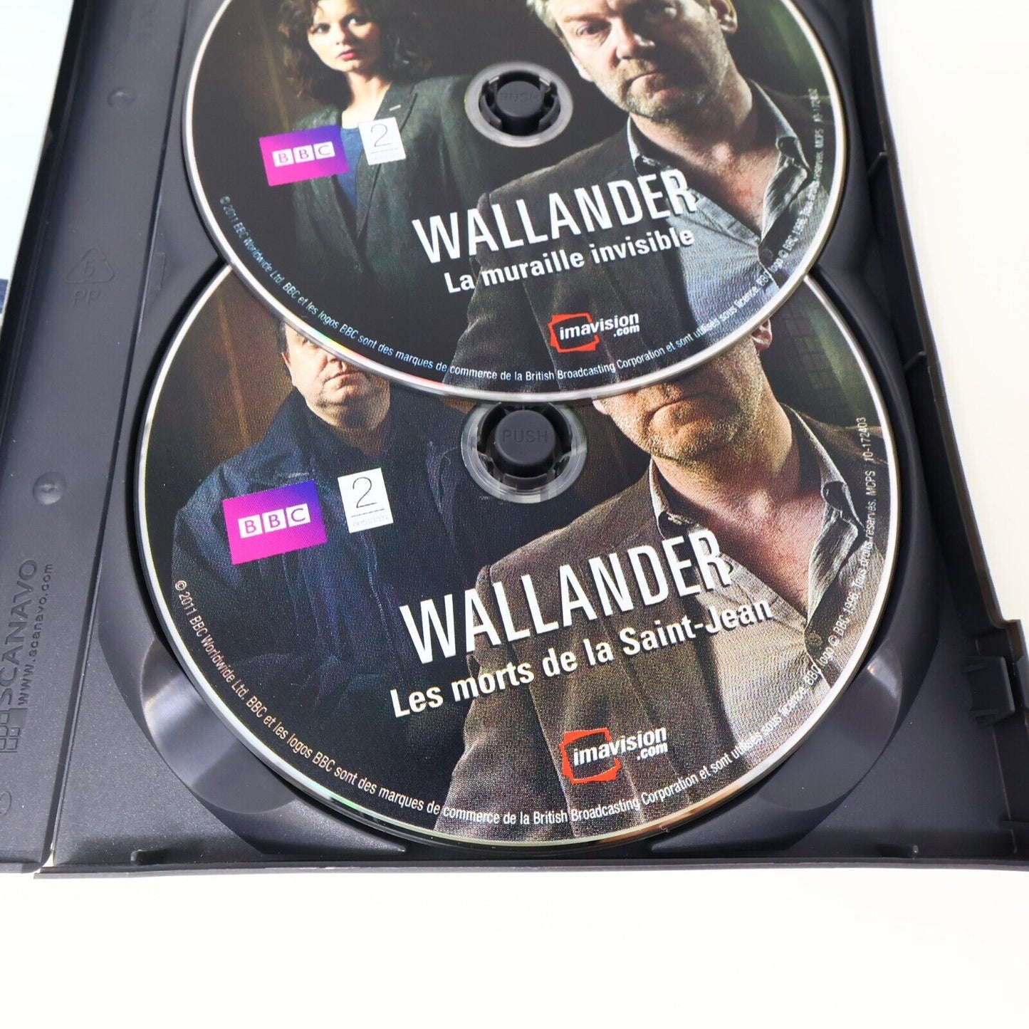 Wallander L'Intégrale de la Saison 1 DVD Kenneth Branagh Testé Français NTSC