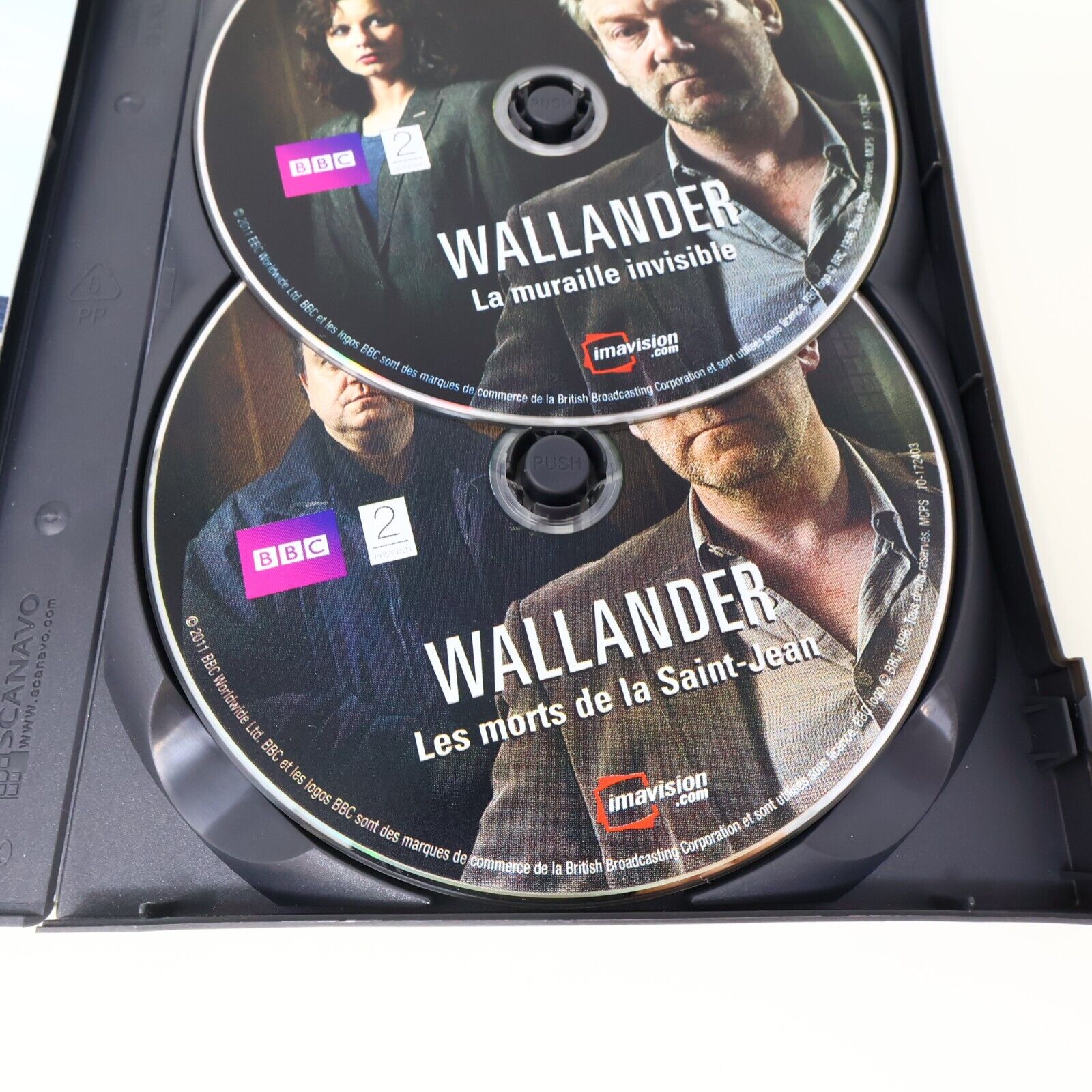 Wallander L'Intégrale de la Saison 1 DVD Kenneth Branagh Testé Français NTSC