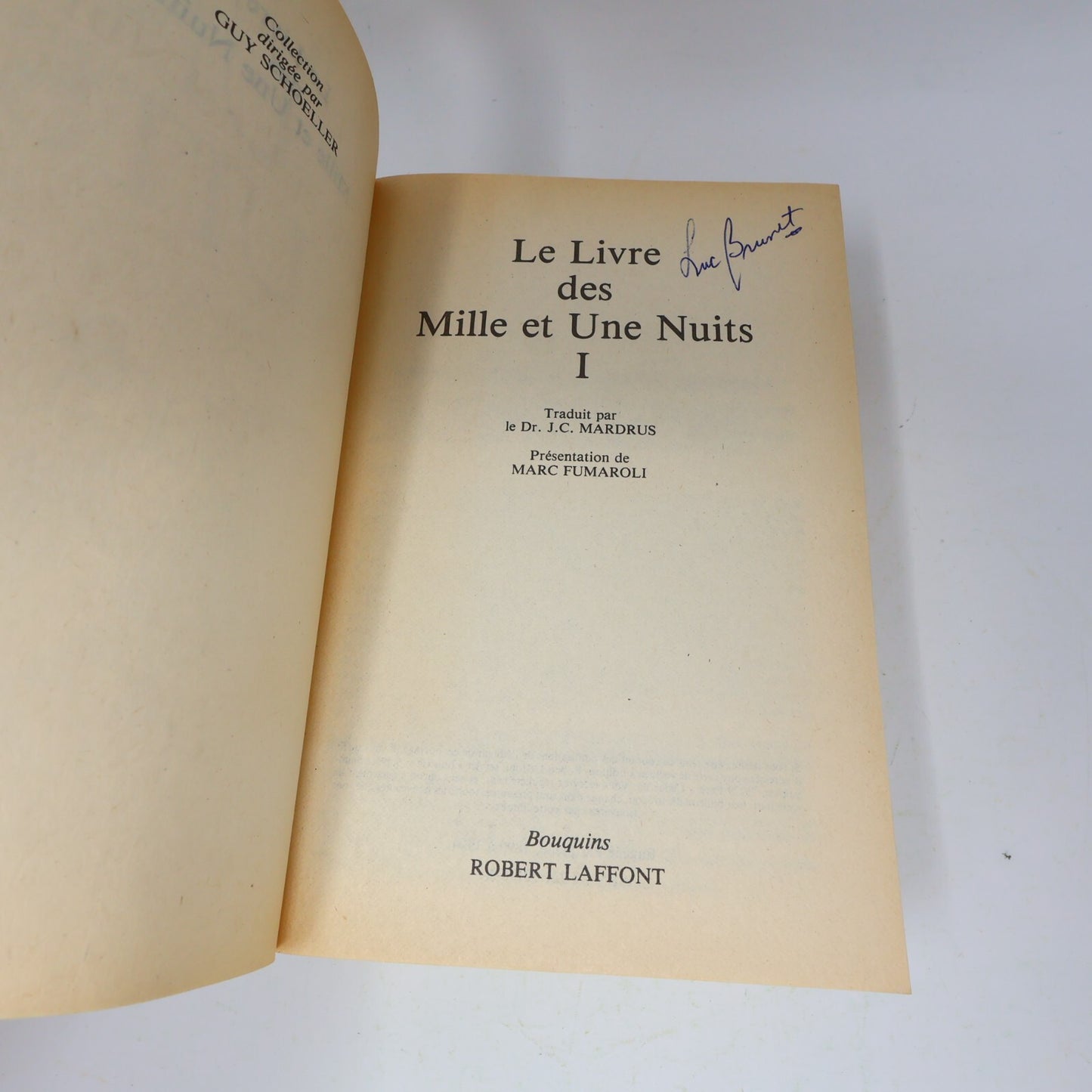Le Livre des Mille et une Nuits #1 J.C. Mardrus Bouquins 1980 Robert Laffont 80s