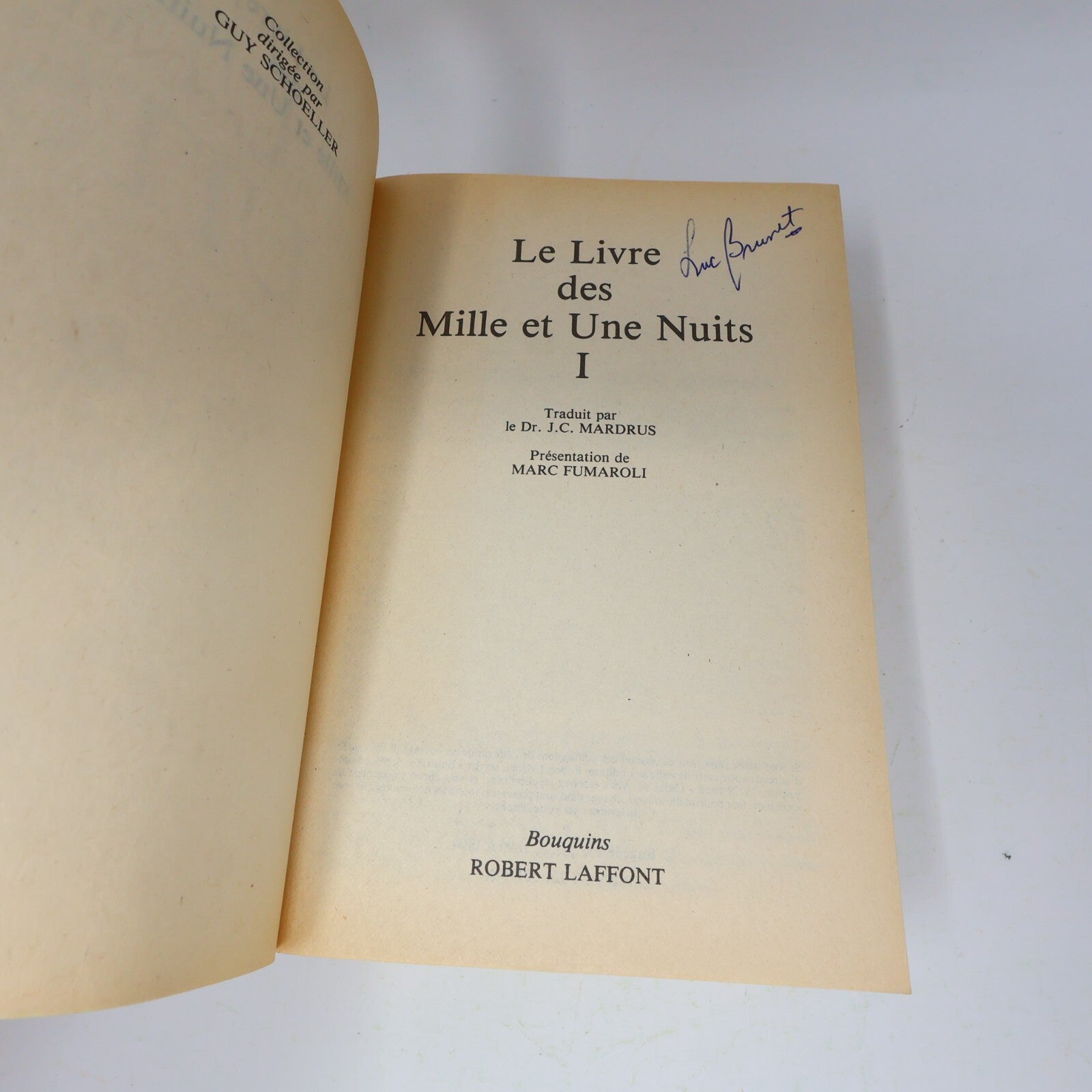 Le Livre des Mille et une Nuits #1 J.C. Mardrus Bouquins 1980 Robert Laffont 80s