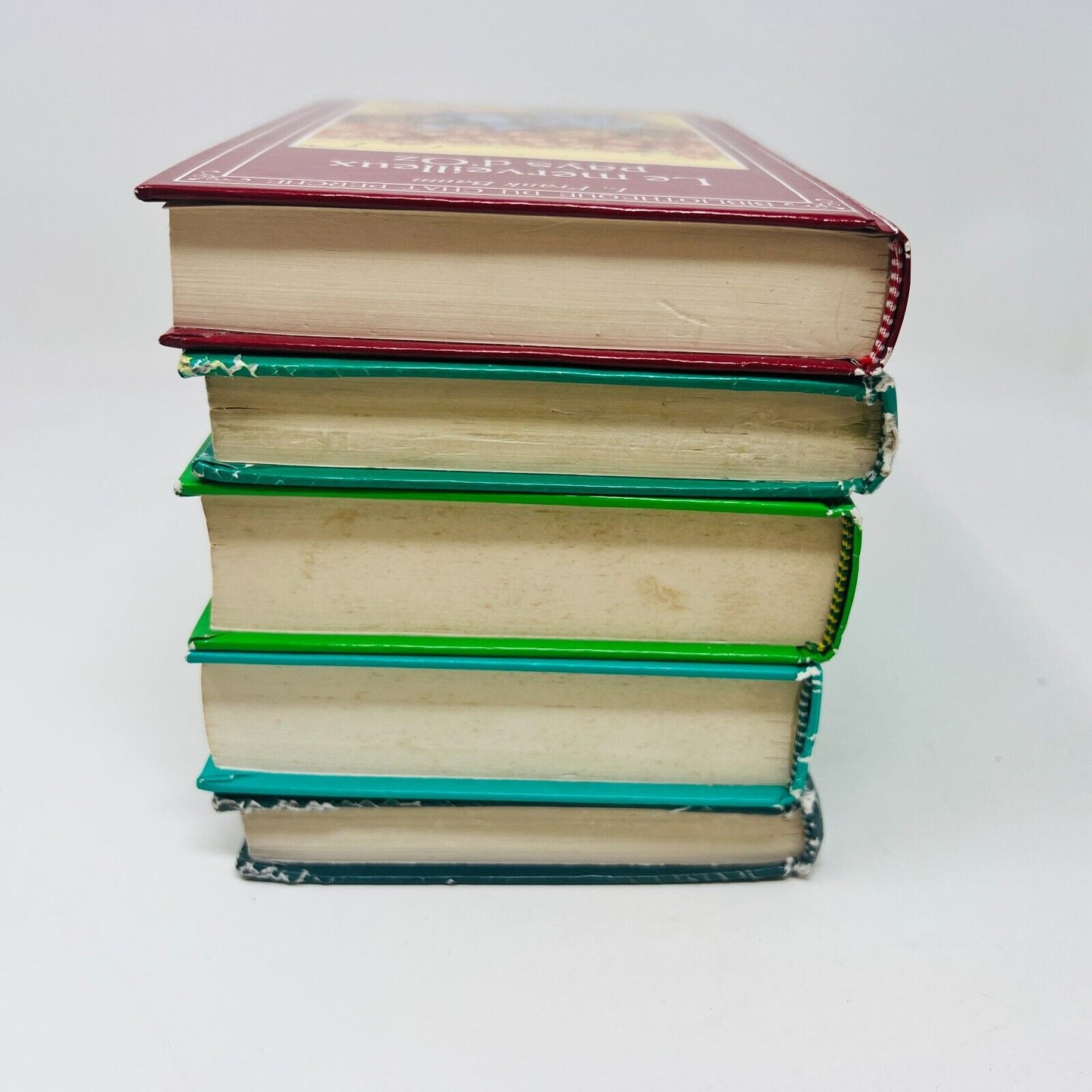 5x Bibliothèque du Chat Perché Oz Peter Pan Docteur Dolittle Lot Livres Français
