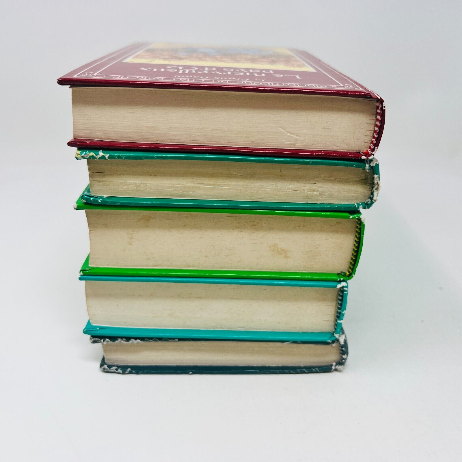 5x Bibliothèque du Chat Perché Oz Peter Pan Docteur Dolittle Lot Livres Français