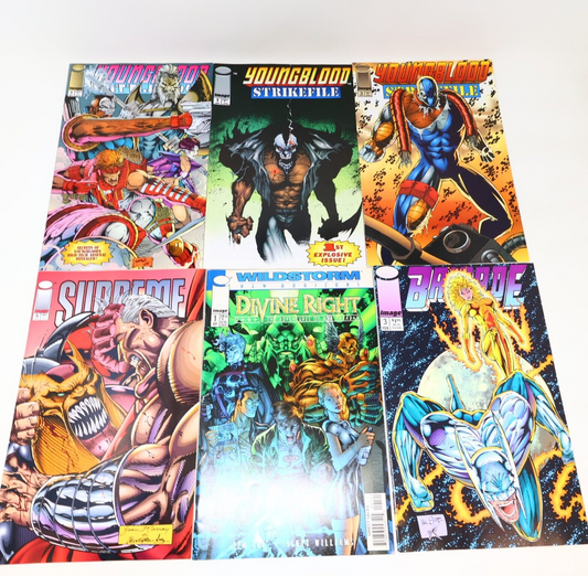 Lot of 12 Mixed Image Comics Wytches Shadowhawk 2 Youngblood Strikefile 90-2010s