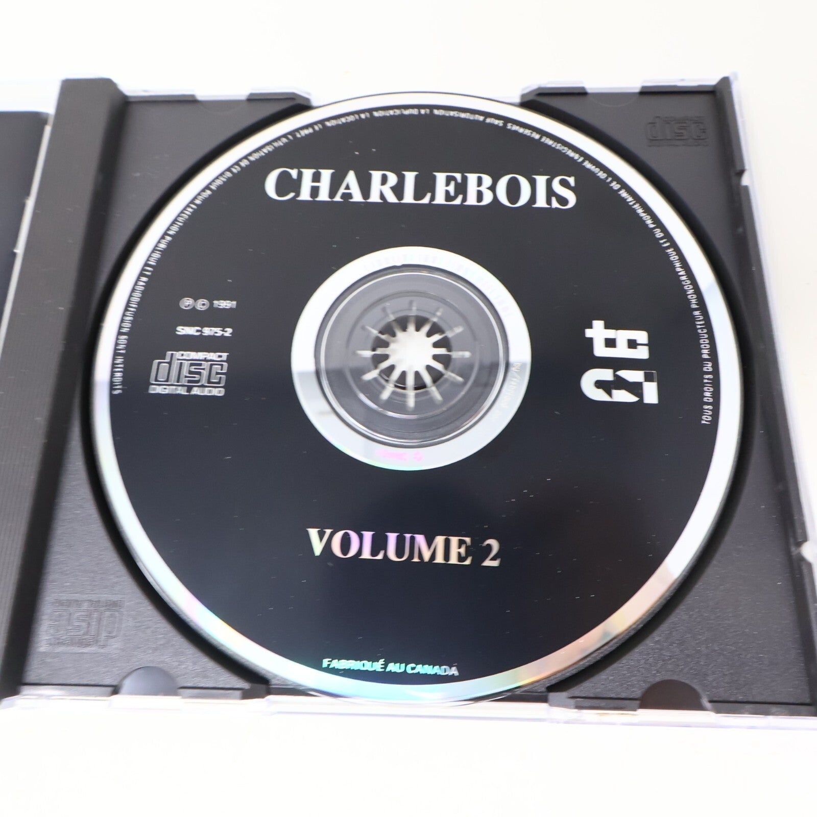 1991 Robert Charlebois Première 1ère Période Boîtier 3 CD Testés Compilation
