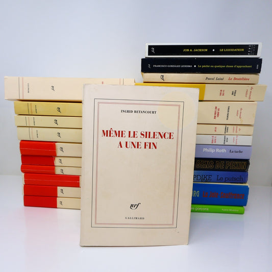 Littérature Lot 23 Livres Gallimard/Nrf Betancourt/Finkielkraut/Queffélec French