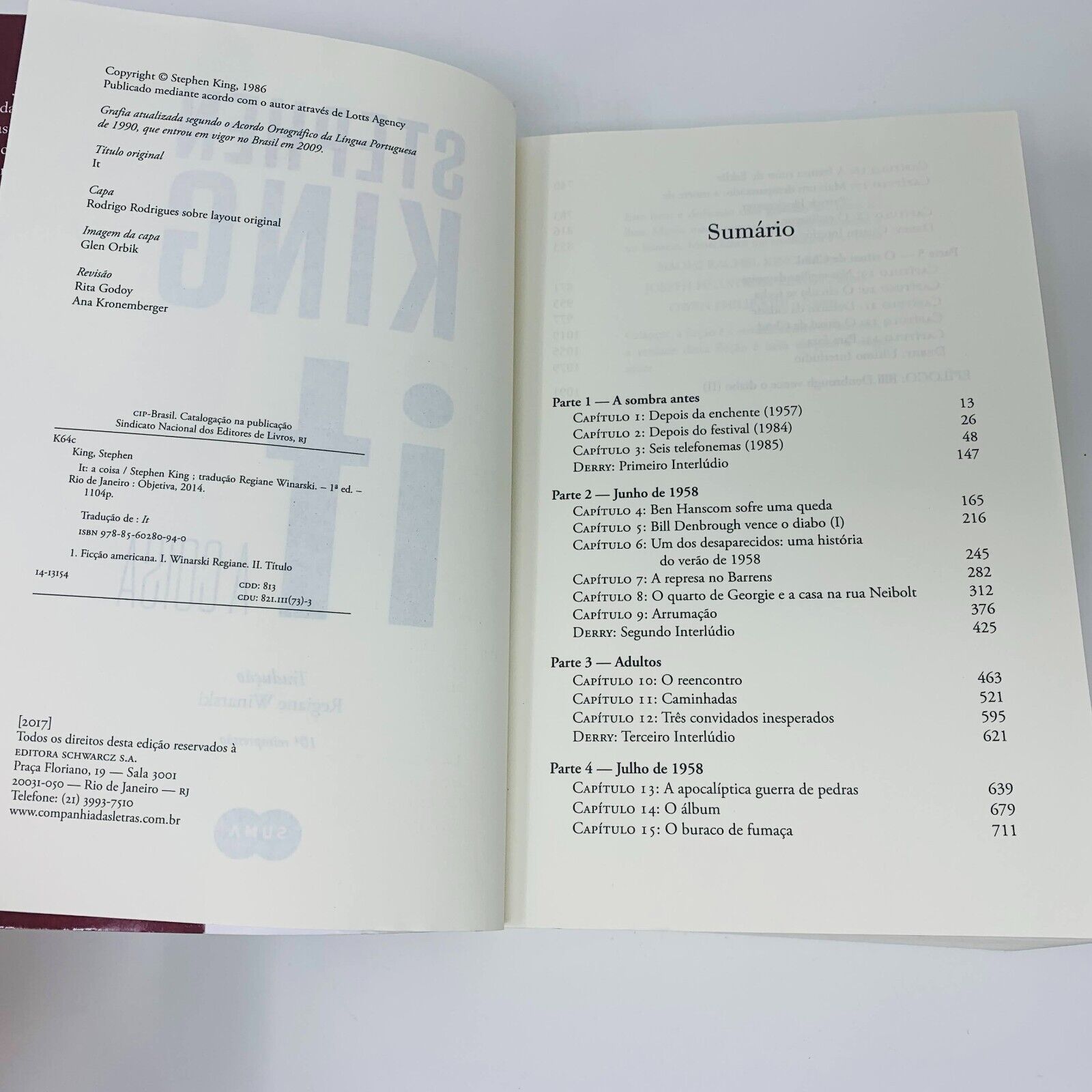 It A Coisa Suma de Letras Stephen King Português Brasileiro/Brazilian Portuguese