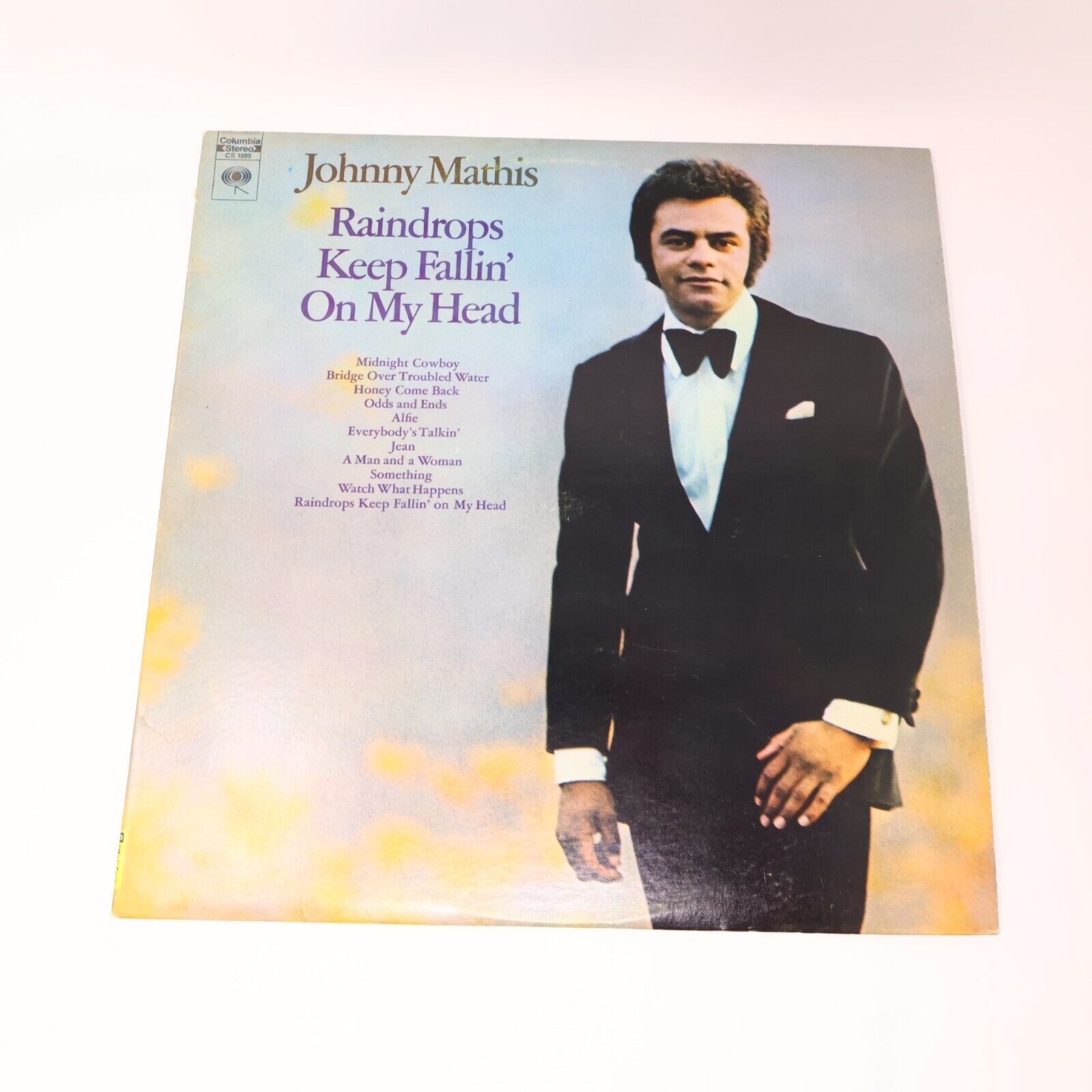 3x Johnny Mathis Raindrops Keep Fallin'/Greatest Hits/Romeo Juliet LP Record Lot