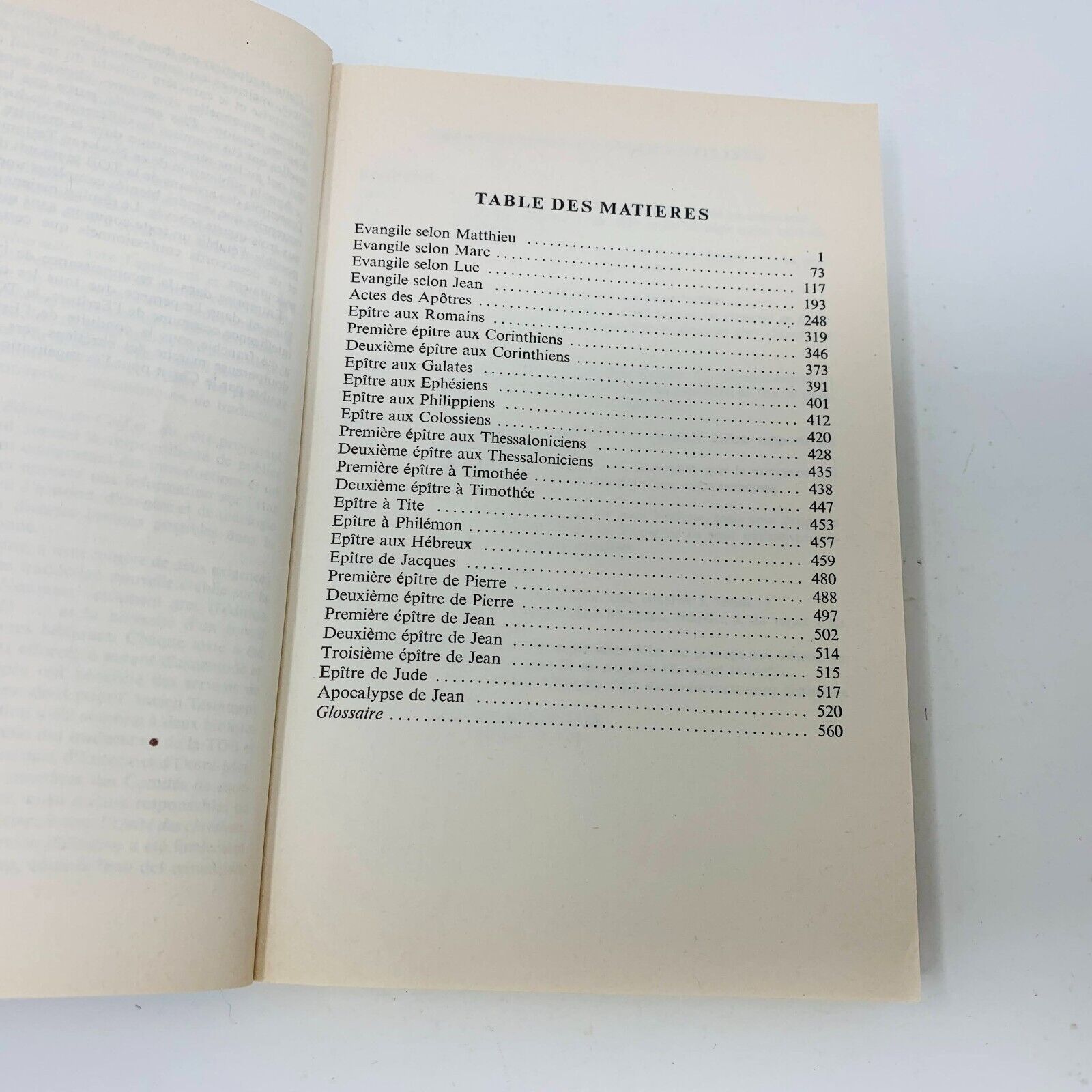 1974 Nouveau Testament TOB Sociétés Bibliques Éditions du Cerf Livre Religieux