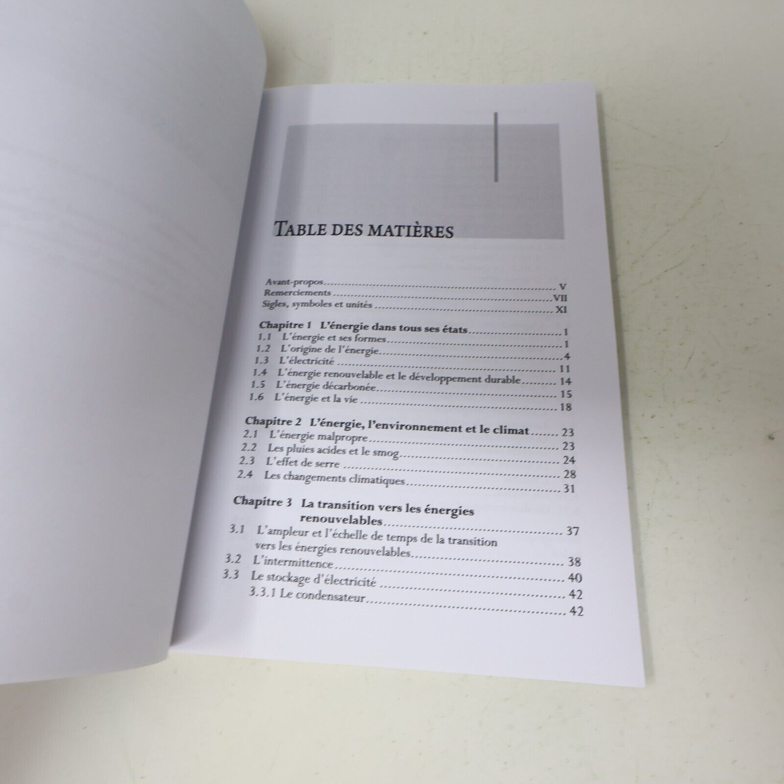 2016 Questions d'Énergie Marcel Lacroix Énergies Renouvelables Transition Livre