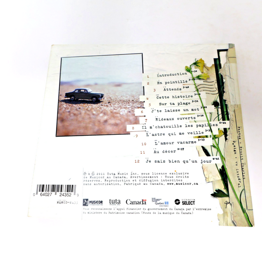 Diane Tell Rideaux Ouverts CD En Pointillé/Attends/Sur Ta Plage 2011 MQMCD-2435