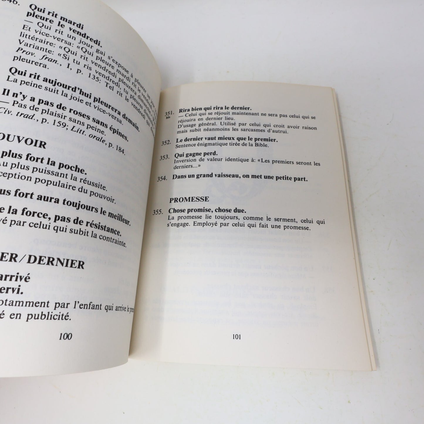 1974 Le Livre de Proverbes Québécois Pierre Desruisseaux L'Aurore Langue 70s PB