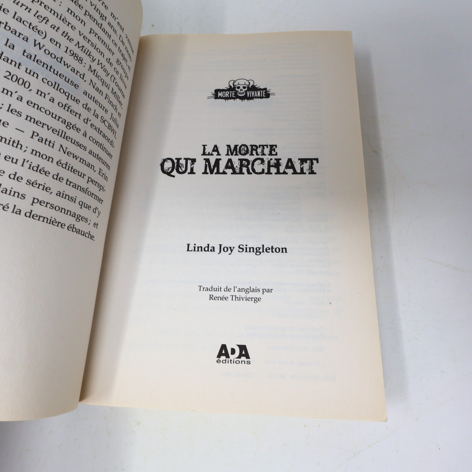 Morte Vivante #1-3 Série Complète La Morte qui Marchait/Dansait/Aimait Singleton