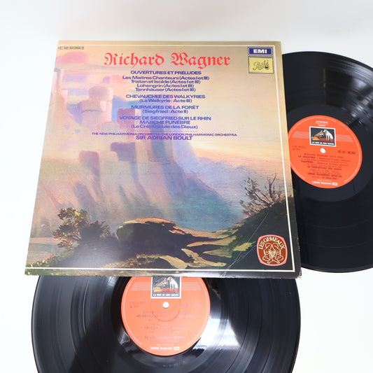 Adrian Boult Richard Wagner New Philharmonia / London 2x LP Record C 181-50352/3