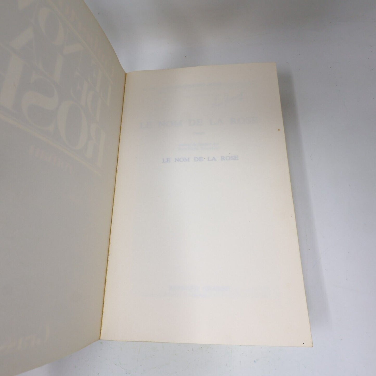 Umberto Eco Le Nom de la Rose Baudolino Pendule de Foucault Lot 4 Livres Roman