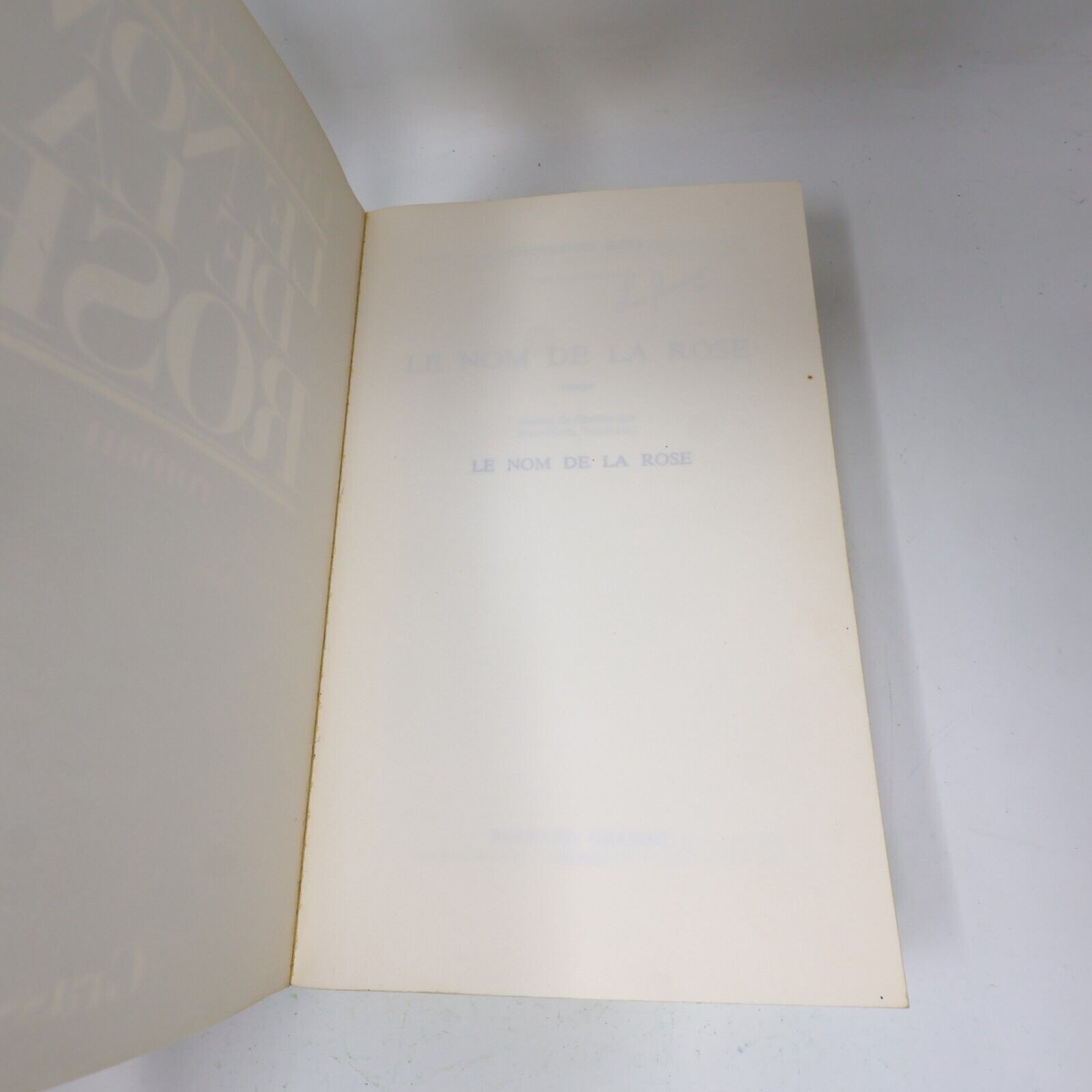 Umberto Eco Le Nom de la Rose Baudolino Pendule de Foucault Lot 4 Livres Roman